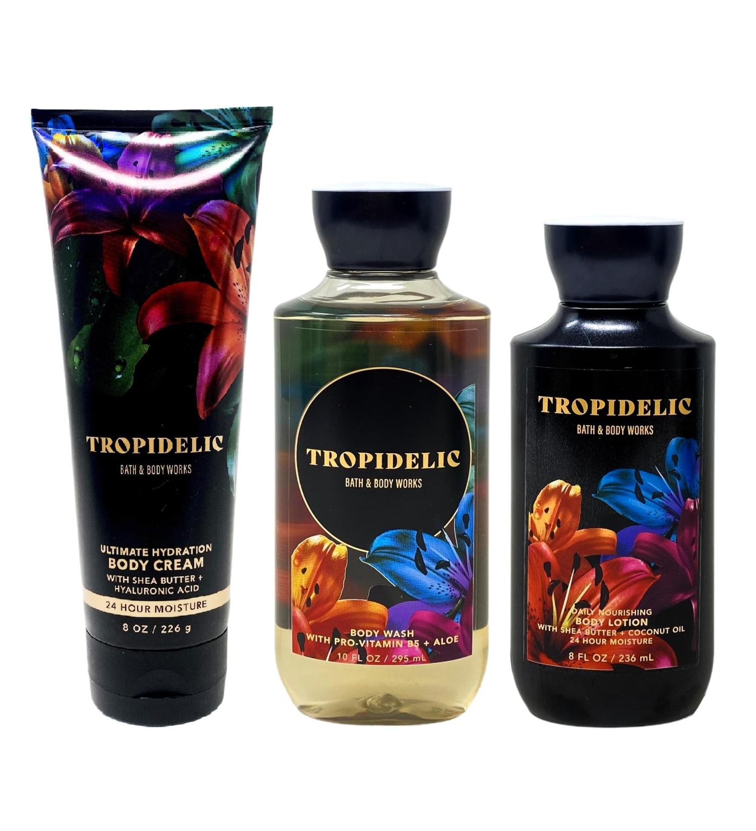 Tropidelic Body Cream Wash & Lotion Gift Set | Bath & Body Works - Full Size International Shipping - Buy Online on GoSupps.com