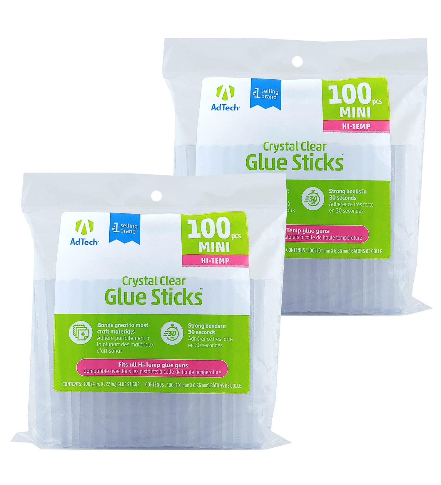 AdTech 100ct-2pk 2pk 100ct GlueStick Bags 2 Pack Clear - Buy Online on GoSupps.com