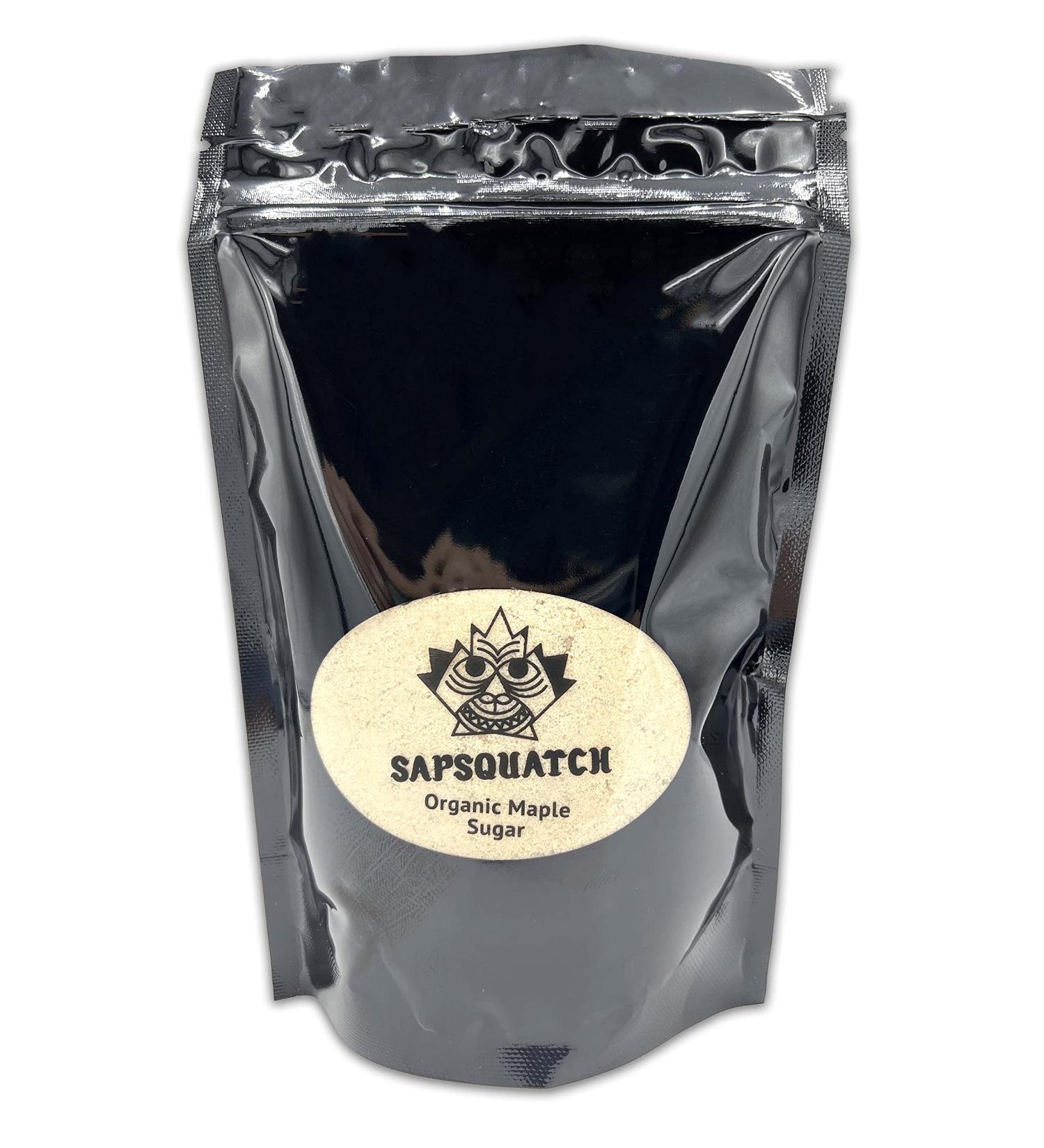 Sapsquatch Organic Maple Sugar - 8 oz | Pure, Natural Sweetener - Buy Online on GoSupps.com