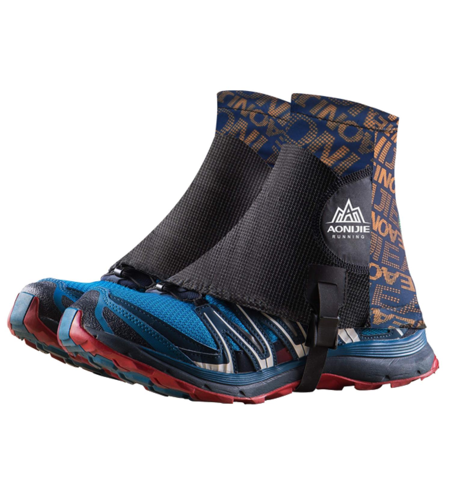 TRIWONDER Reflective Gaiters - UV Protection Trail & Running Gaiters for Men & Women - Orange - Buy Online on GoSupps.com