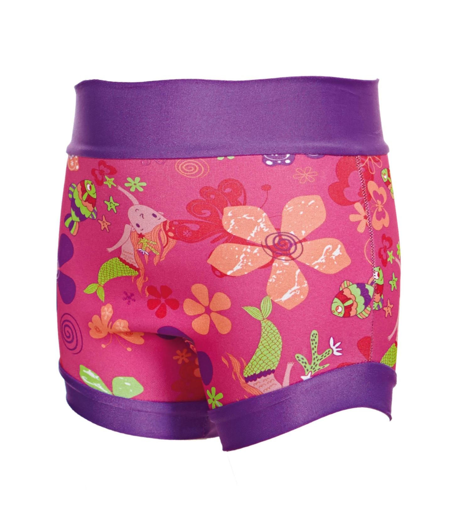Zoggs Kids' Mermaid Flower Swimsure Nappy Multi-Coloured 6-9 months/6-9 kgs