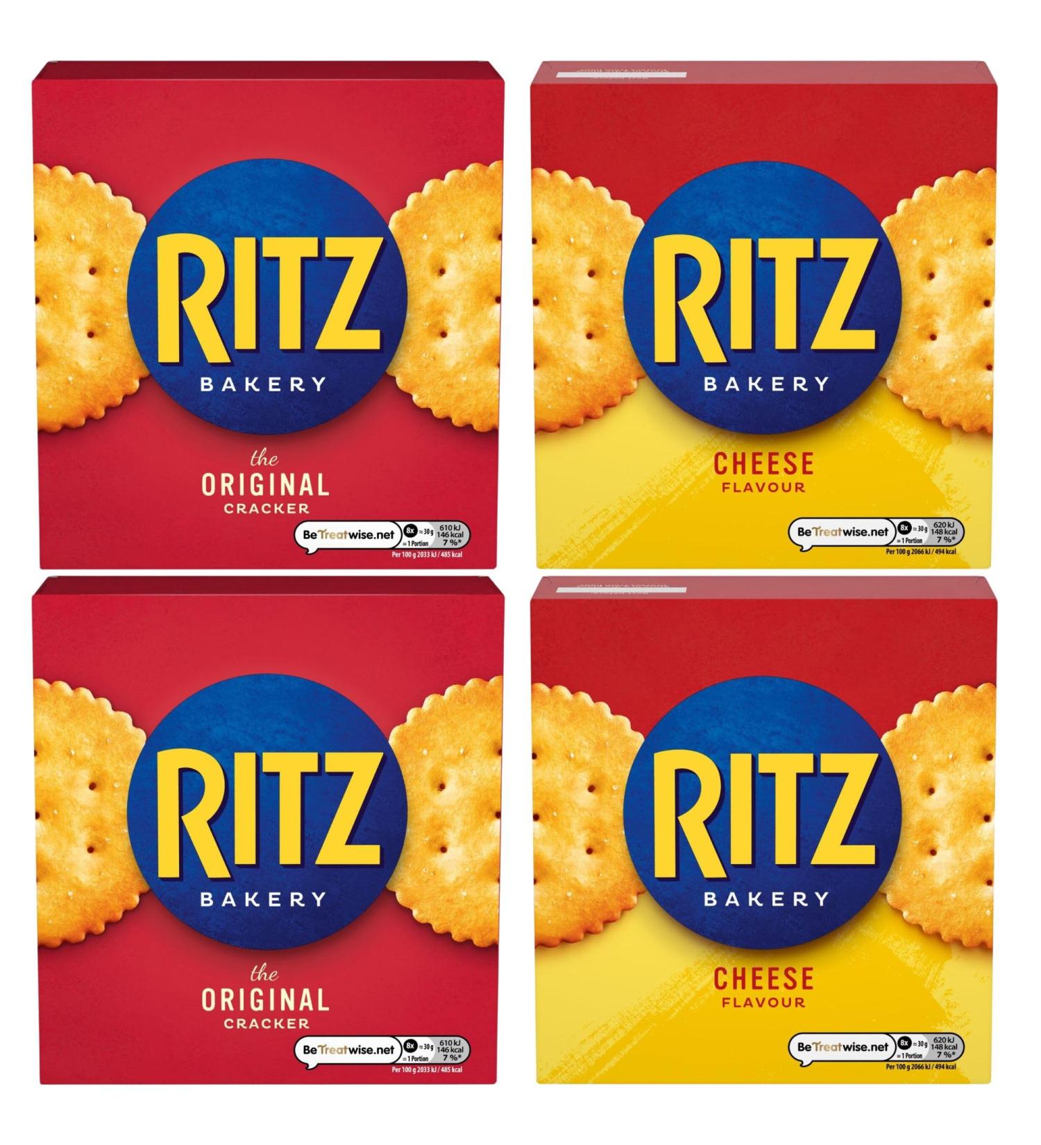 Hamperly Gifts Pack of 2 Ritz Crackers Original 200g crackers 2 Ritz cheese crackers 200g (pack of 4) - Buy Online on GoSupps.com
