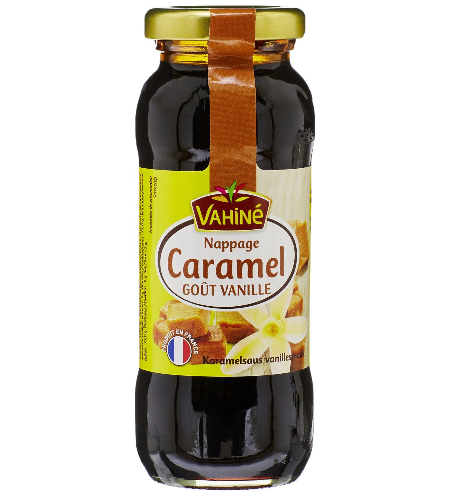  Vahine Vahin Topping Caramel Vanilla Flavour 210g - Buy Online on GoSupps.com