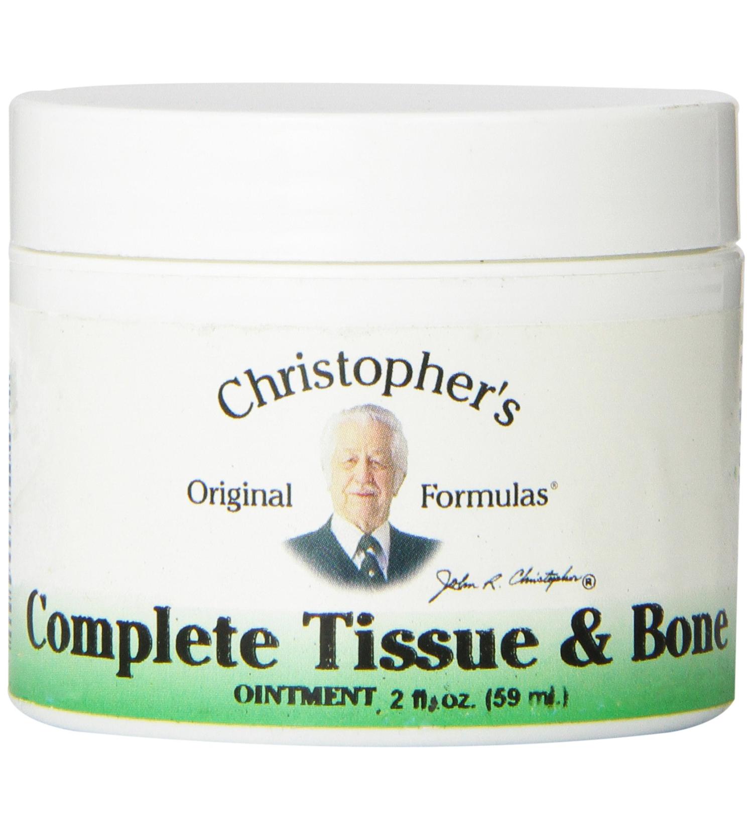 Dr. Christopher's Complete Tissue & Bone Ointment - 2 oz Healing Formula - Buy Online on GoSupps.com