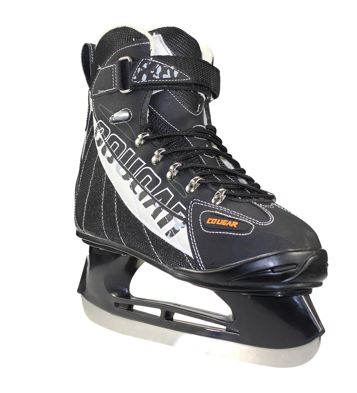 American Athletic Men's Cougar Soft Boot Hockey Skate - Size 10 - Buy Online on GoSupps.com