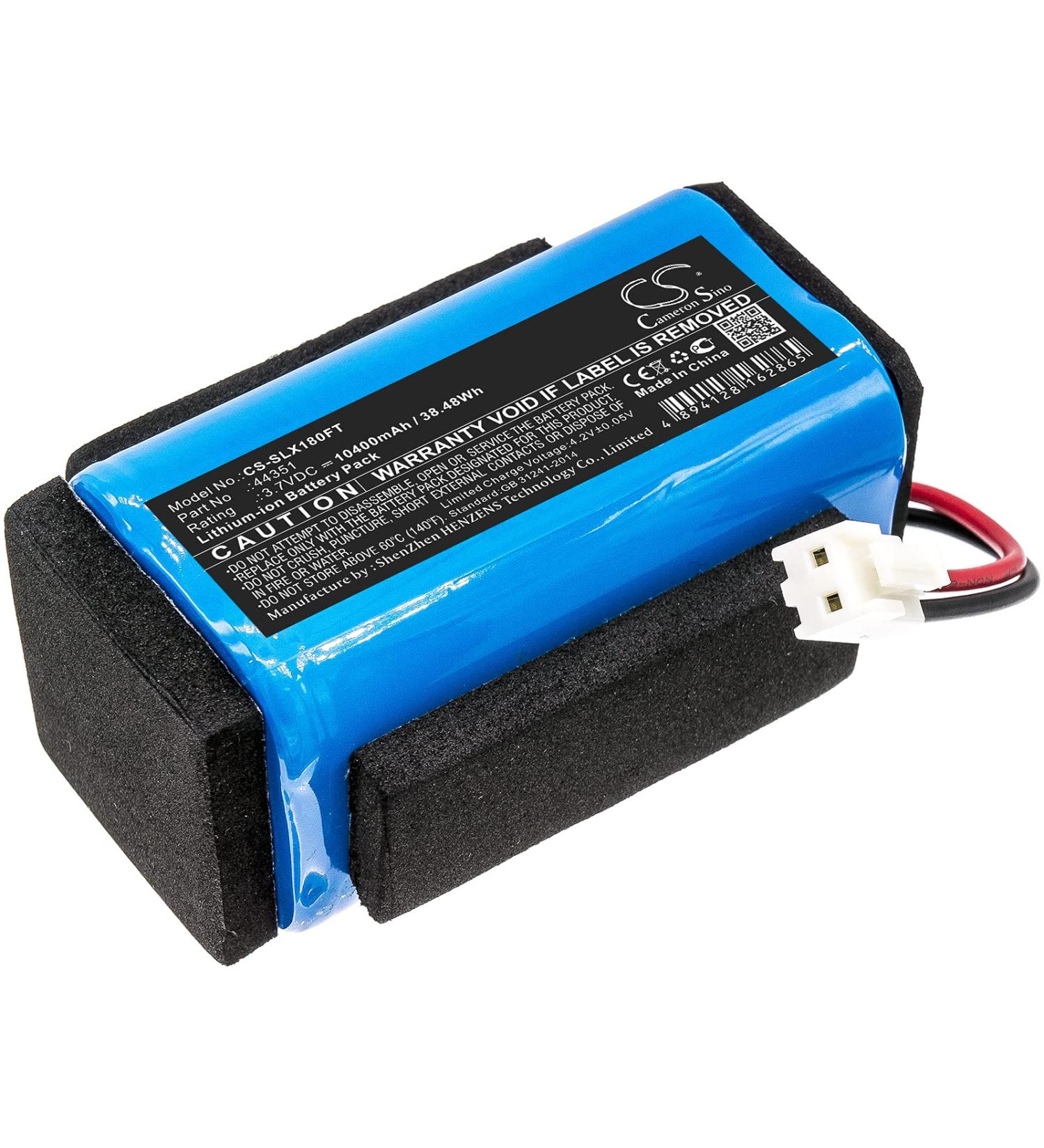 Buy 10400mAh/3.7V Replacement Battery for Vulcan 180 | International Shipping Available - Buy Online on GoSupps.com