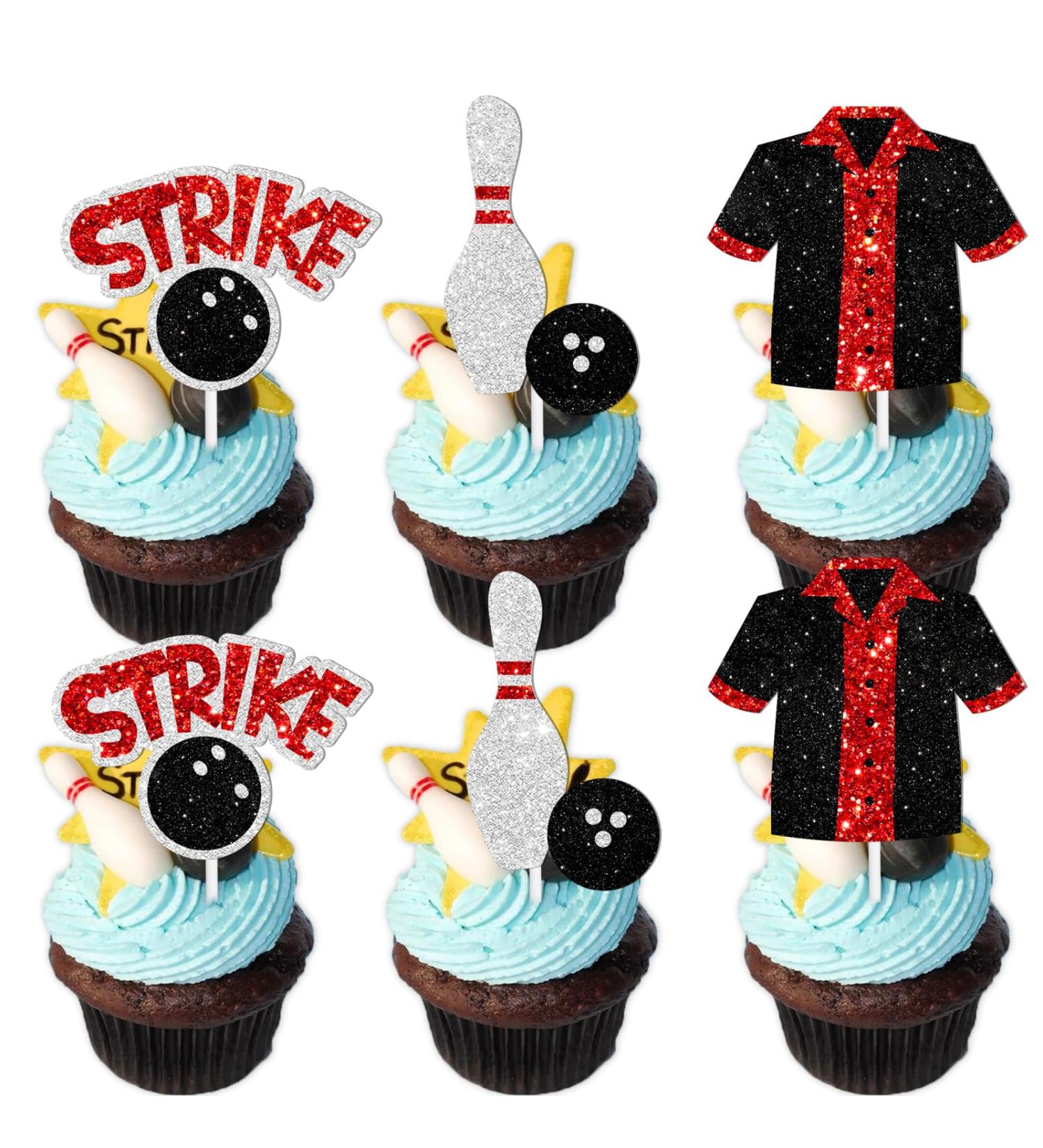 S-Cp-0025 Ice Cream Fruit Dessert Cupcake Topper Colorful Glitter Happy Birthday Sensory Pop Game Theme Decor Supplies Baby Shower Boys Girls Birthday Party Decorations - Buy Online on GoSupps.com