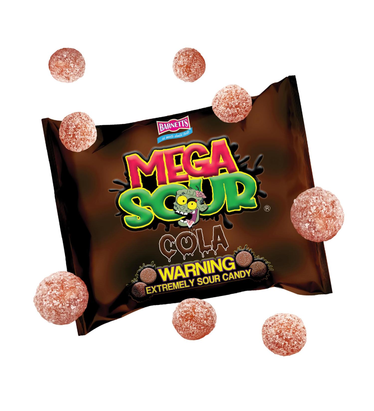 Barnetts Sweets Mega Sour Candy Cola (104g) - Buy Online on GoSupps.com