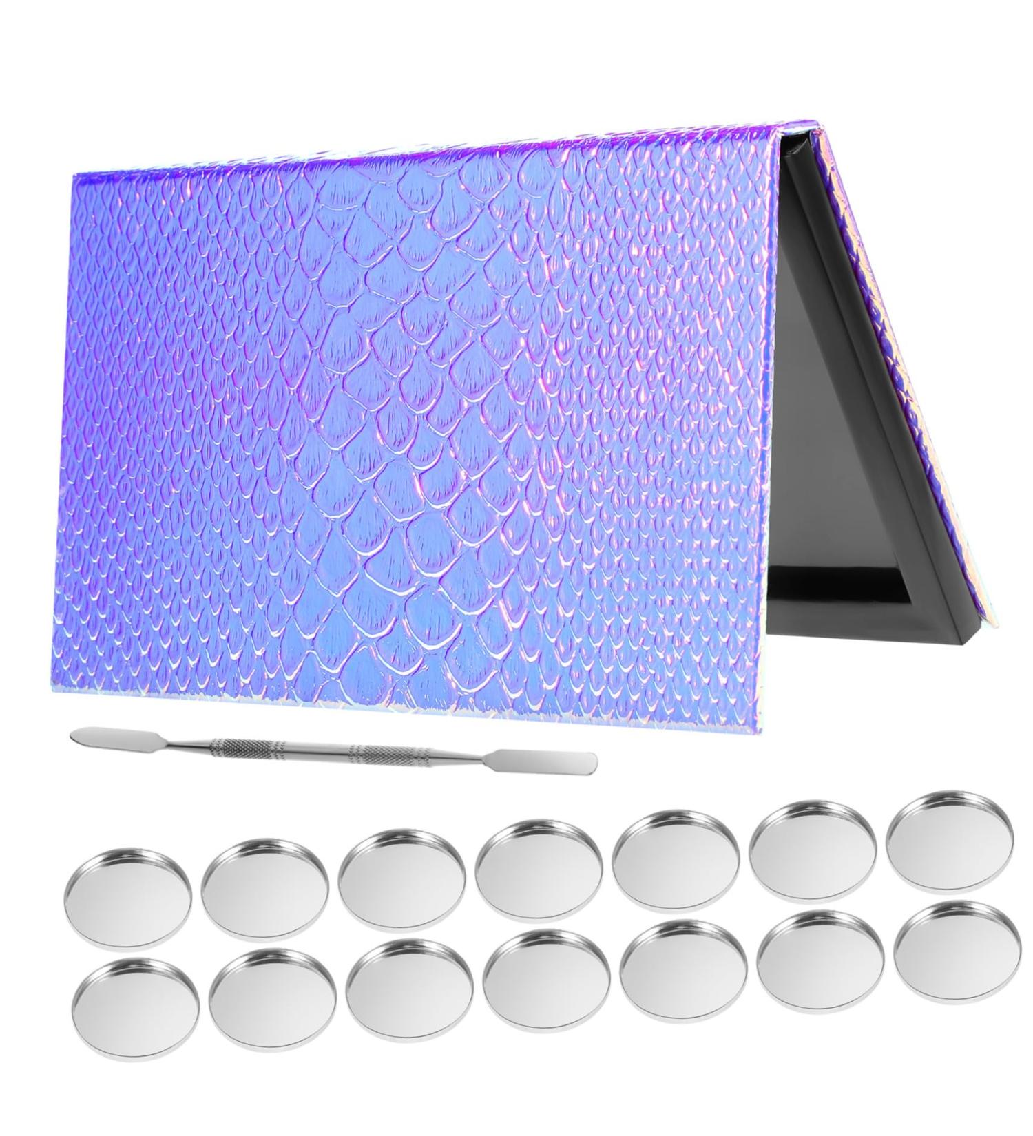 Palette Magn tique Vide pour Fards Paupi res avec Godets M talliques et Raclette Plateau Maquillage Multifonction pour Ombres Blushes et Highlighters Format Compact et Facile  - Buy Online on GoSupps.com