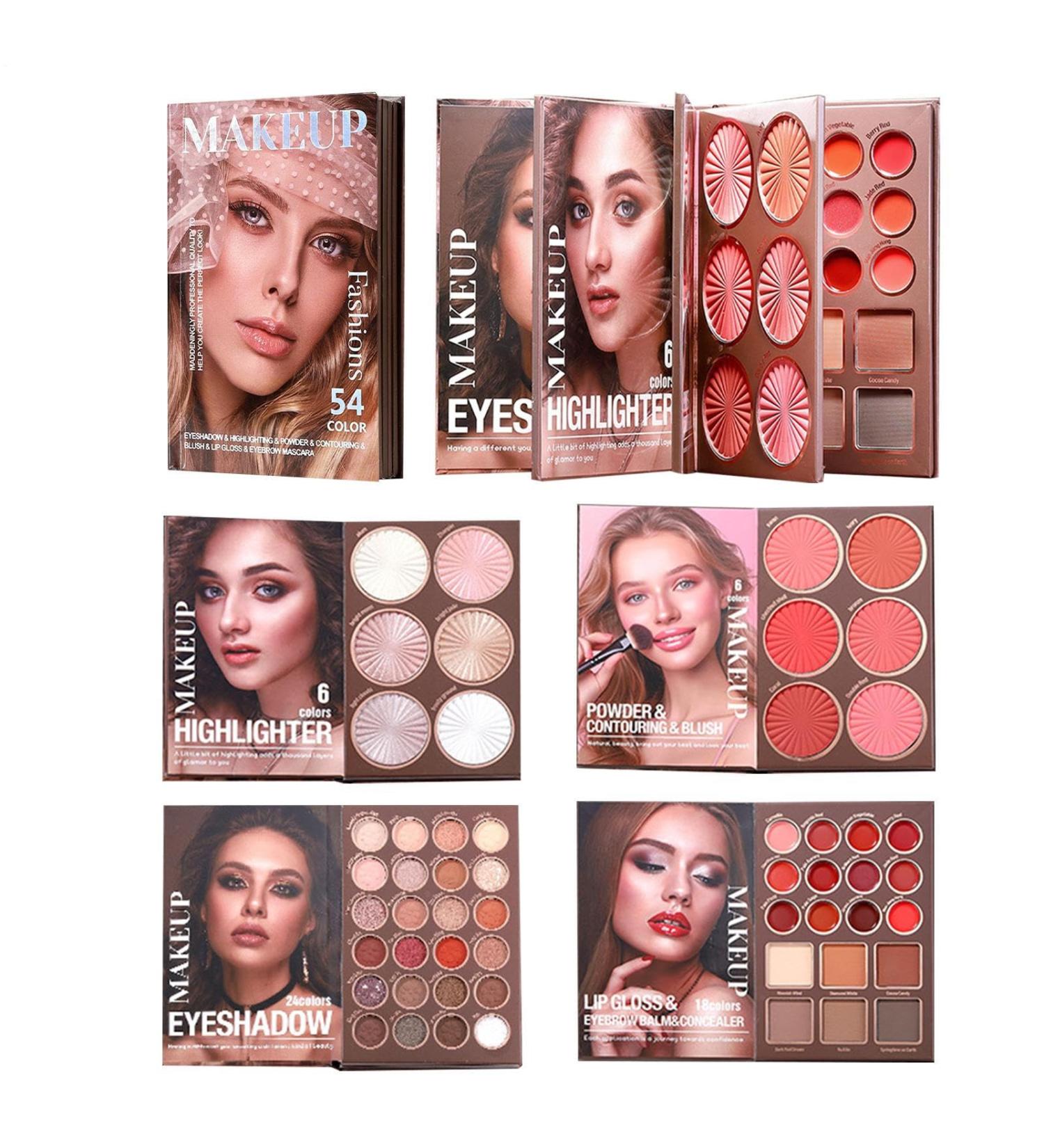 Palette de Maquillage Livre - Kit De Cosm tiques Haute Pigmentation - Coiffeuse Portable Style Carnet - Pour Femmes Filles Adultes Maison Rendez-Vous D placements Sc ne - Buy Online on GoSupps.com
