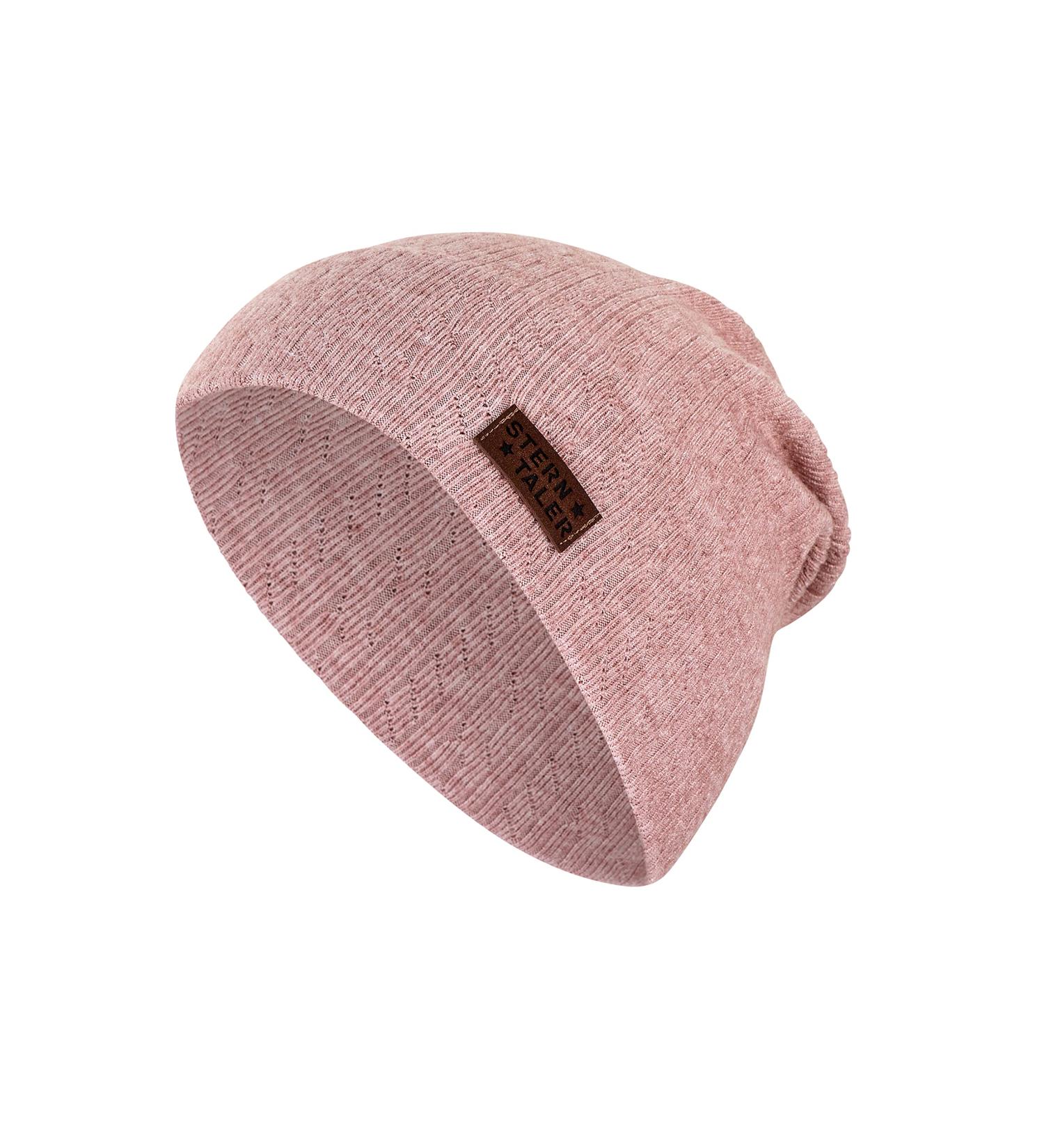 Buy Sterntaler Baby Girls Beanie | Medium Yellow & Pink Slouch Hat - Soft Mixed Fabric - Buy Online on GoSupps.com