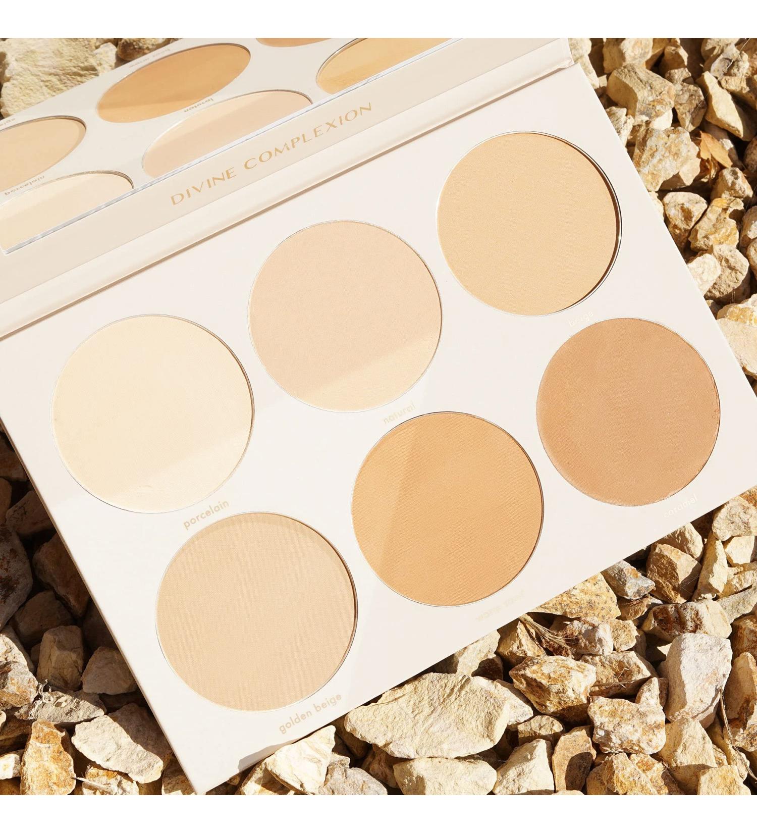 KARA BEAUTY DIVINE COMPLEXION 6-Pan Pressed Finishing Powder - VEGAN