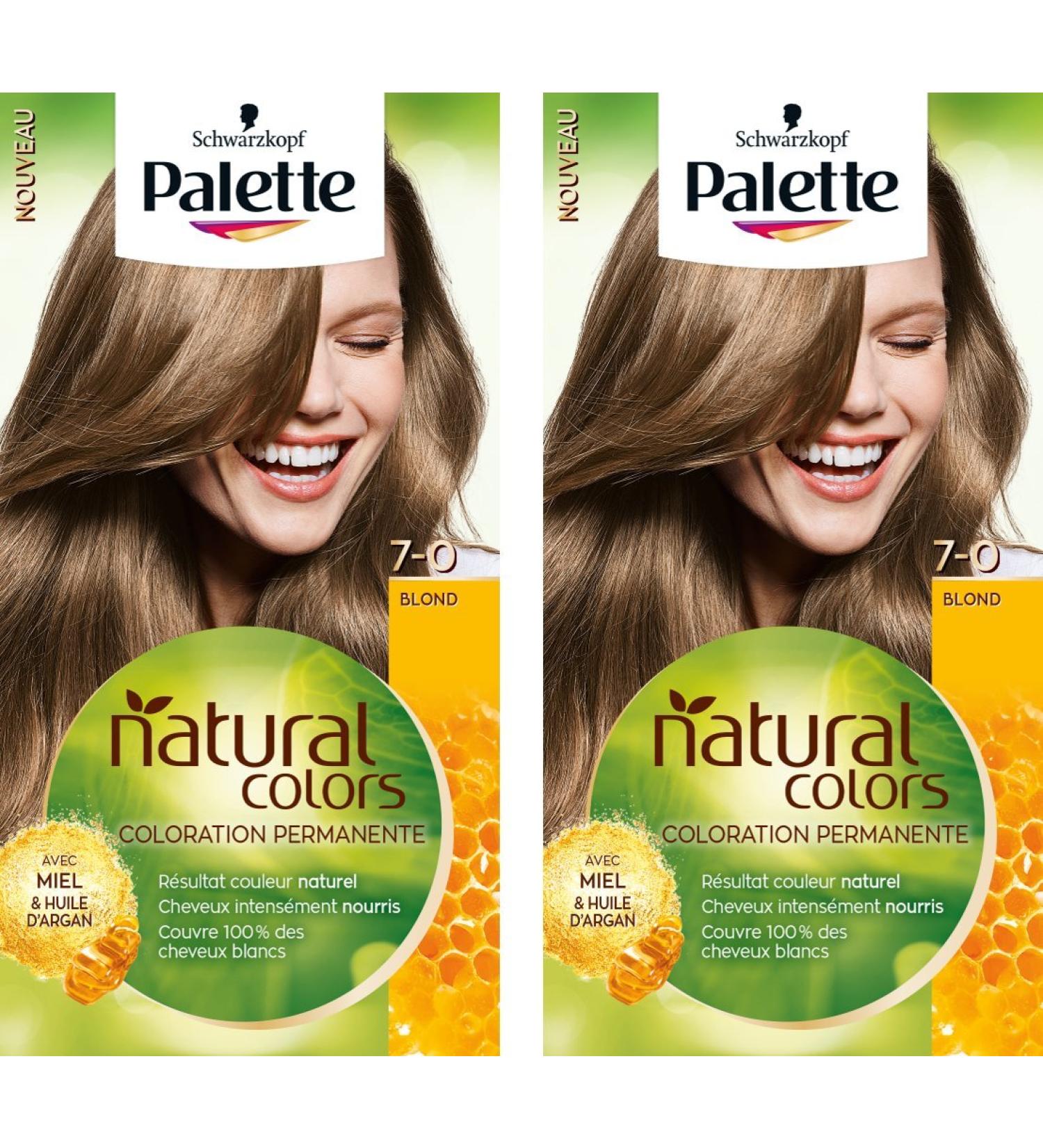 Schwarzkopf - Natural Colors Palette - Permanent Hair Color - Blonde 7.0 - Set of 2 - Buy Online on GoSupps.com