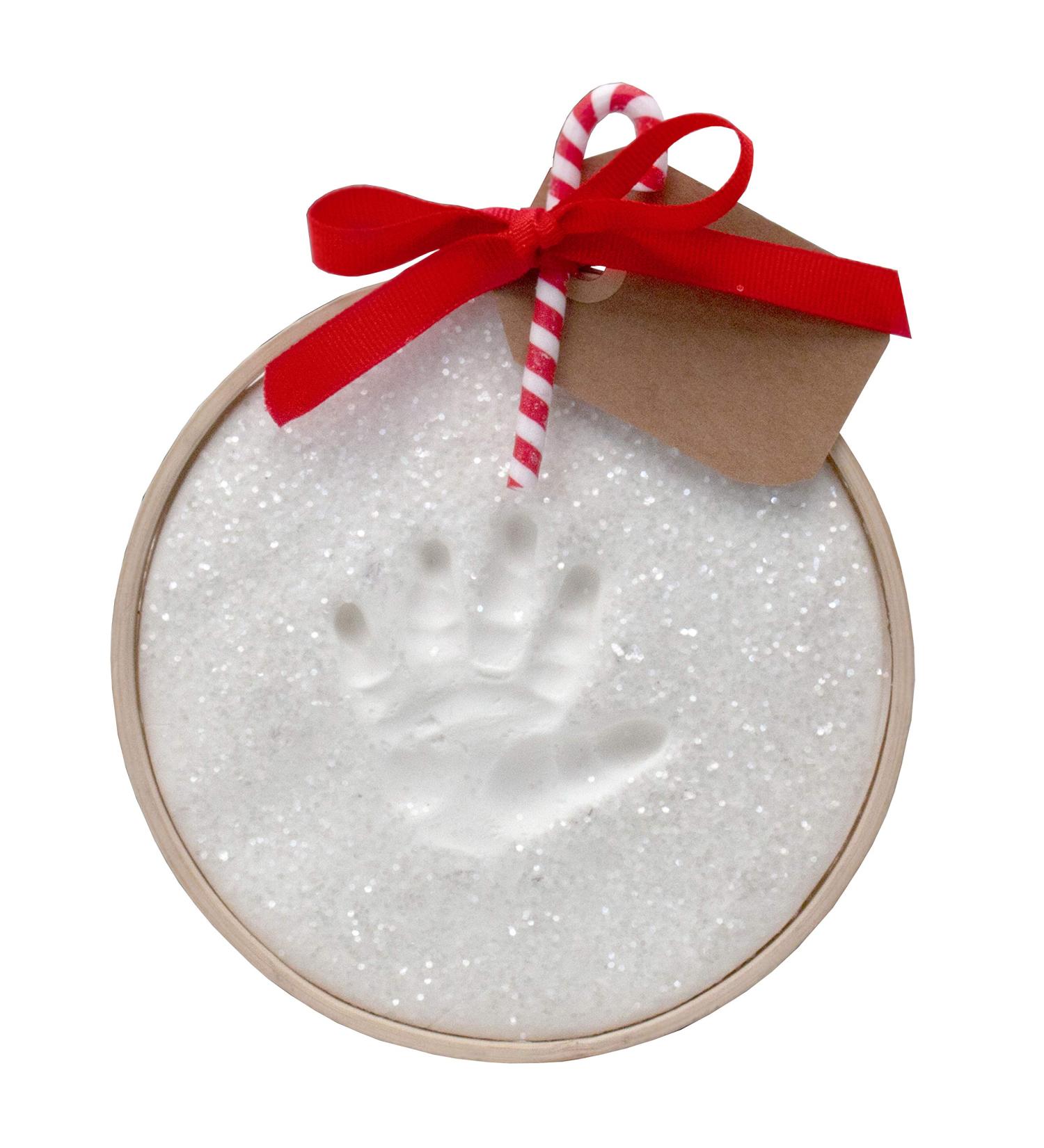 Child to Cherish Glitter Baby Handprint First Christmas Ornament Kit - Buy Online on GoSupps.com