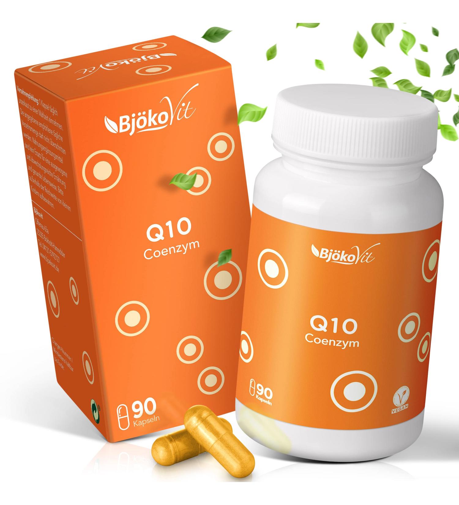 High-Quality Coenzyme Q10 - 100 mg Vegan Capsules | 90 Count - 3-Month Supply - Laboratory Tested & High-Dosed - Buy Online on GoSupps.com