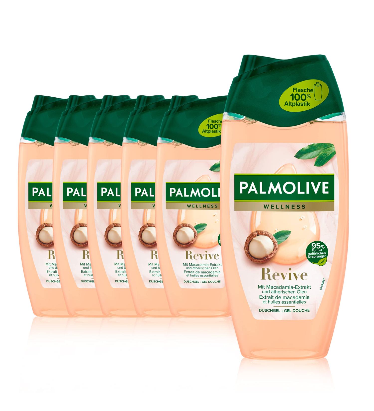  Palmolive Palmolive Wellness Revive Body Wash 250 ml with Macadamia Oil and Essential Oils 6 Pack - Buy Online on GoSupps.com