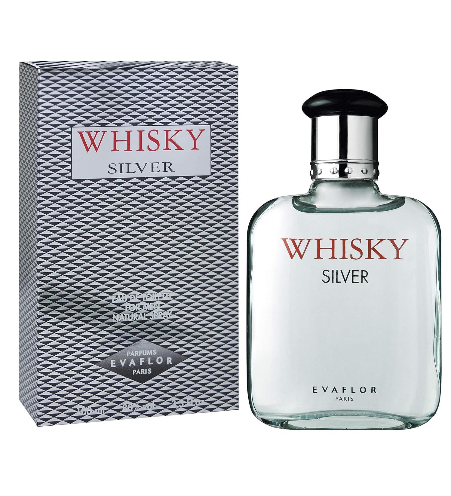 Evaf.lor Whisky Silver Eau De Toilette for Men 100ml