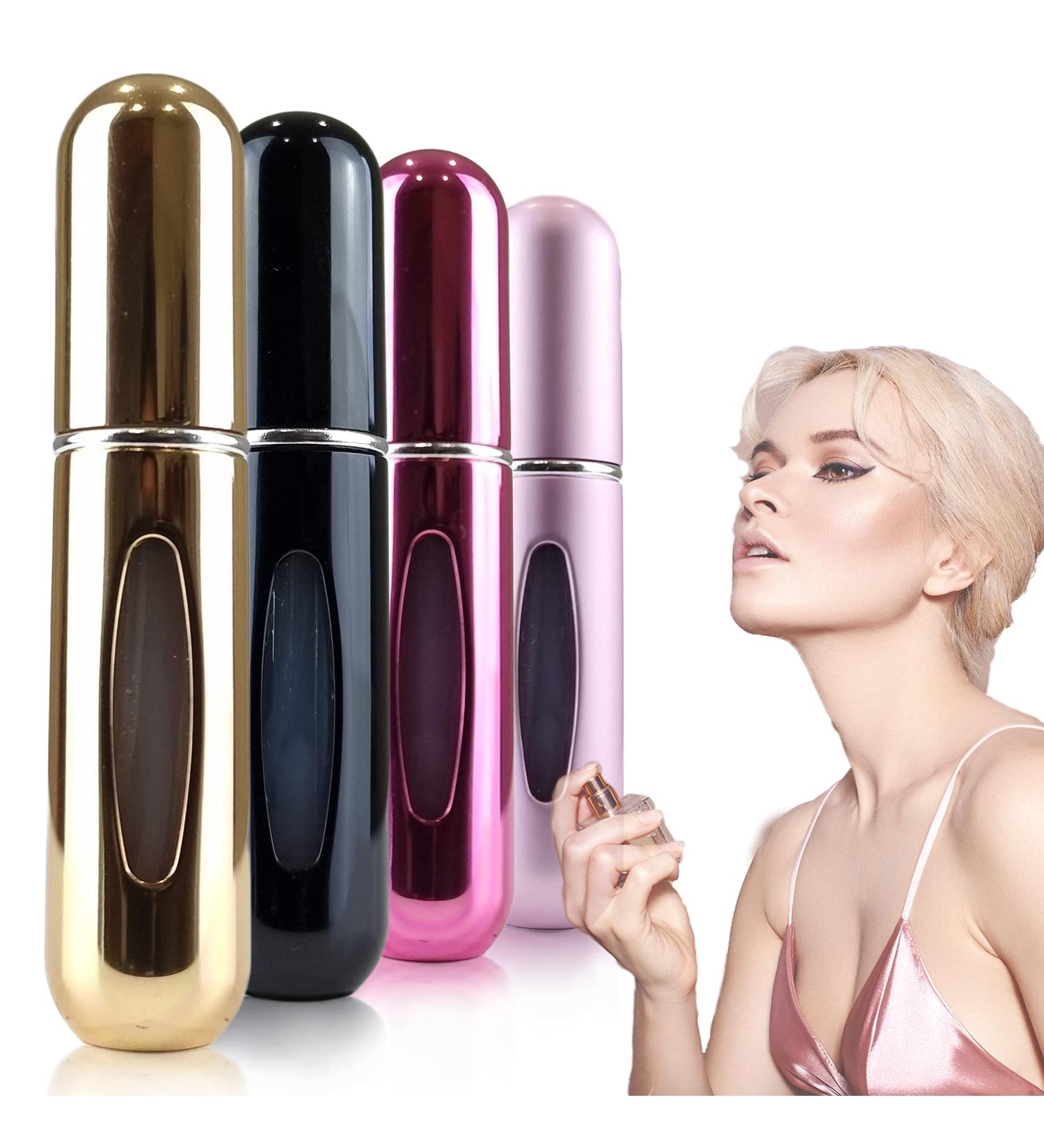La Lune Perfume Atomiser Refillable Perfume Travel Bottle Atomiser Spray Bottle 5 ml and 15 Colors best for Travel Party or Work (Piano Black) - Buy Online on GoSupps.com