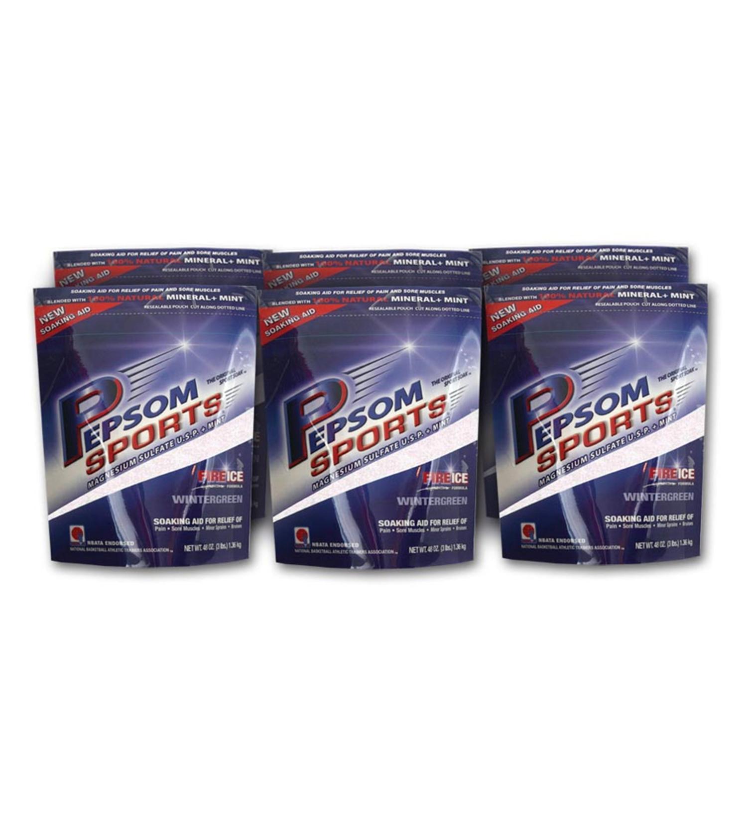 Sports Wintergreen Epsom Salts 1-Pound Bag