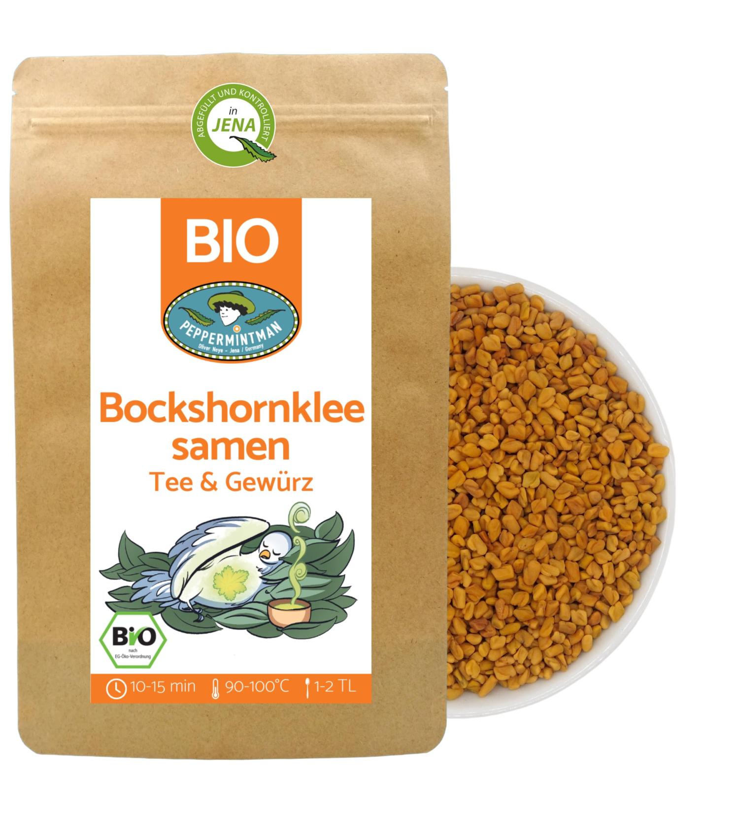 PeppermintMan Organic clover seed content 500 g - Buy Online on GoSupps.com