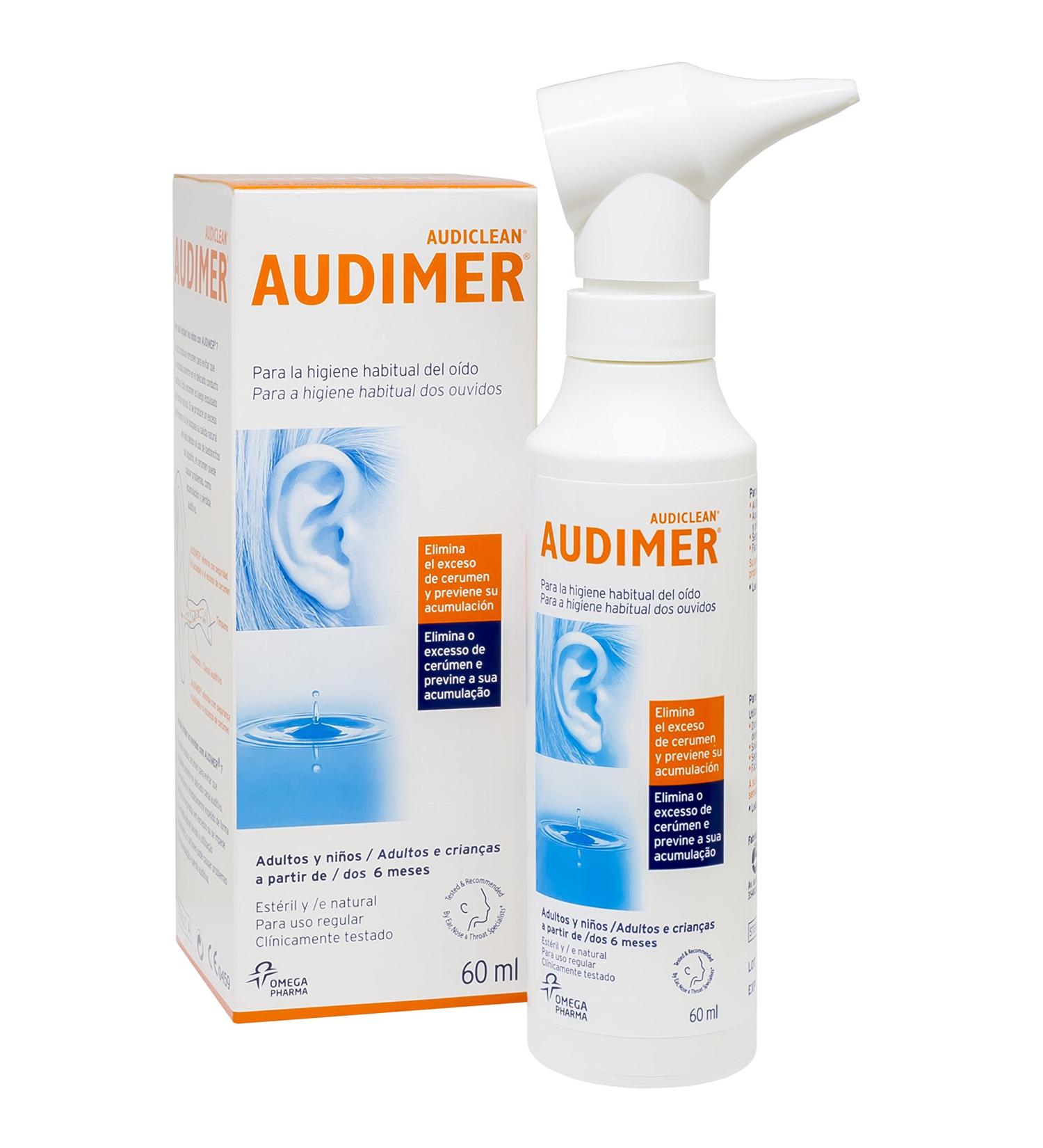 Buy Audimer Sro Marino Spray Otico 60ml - Fast International Shipping | Hydrating Ear Spray - Buy Online on GoSupps.com