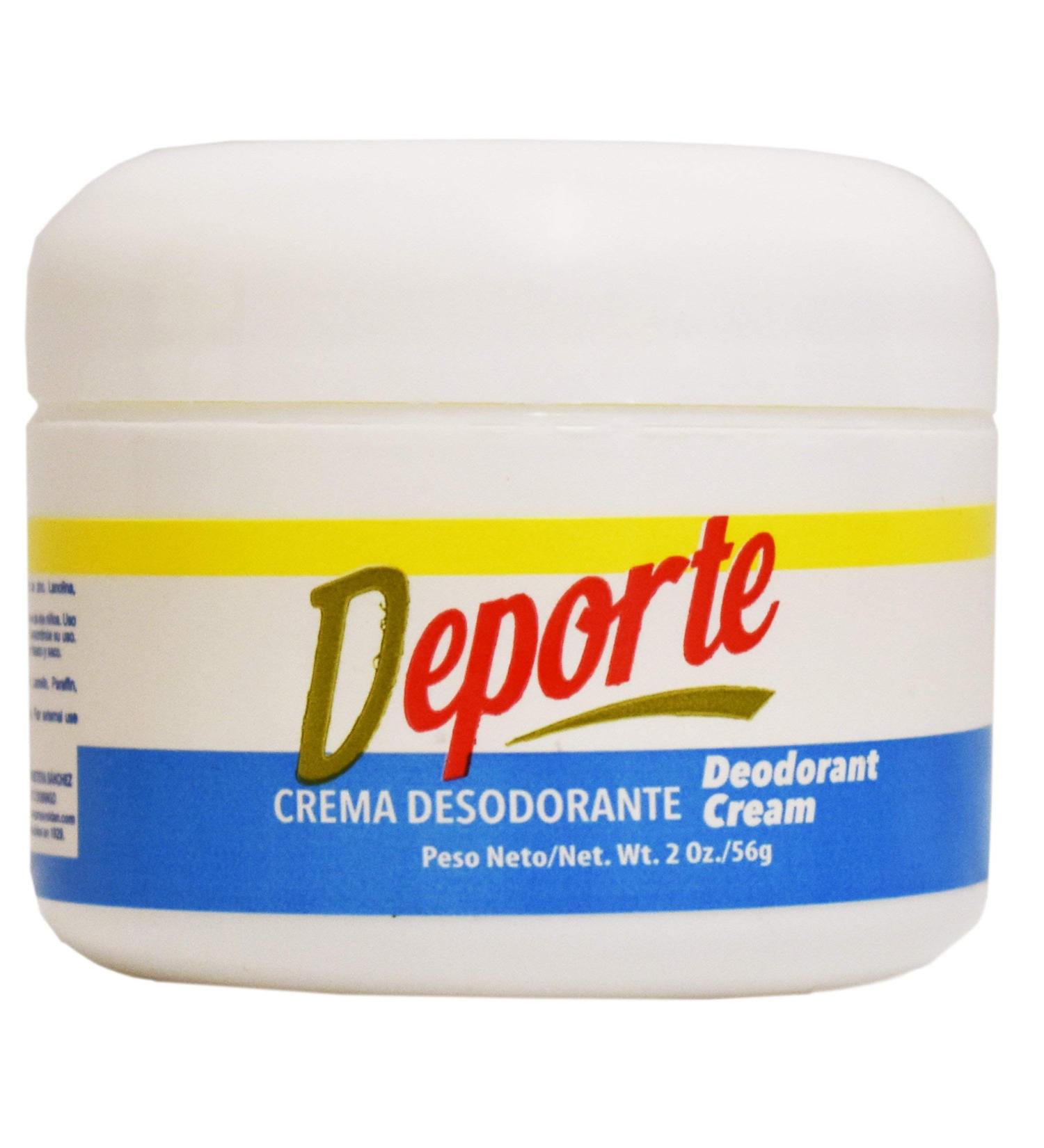 DEPORTE Cream Deodorant 59.1ml - Long Lasting Protection - Roldan 2 Ounce (Pack of 1) - Buy Online on GoSupps.com