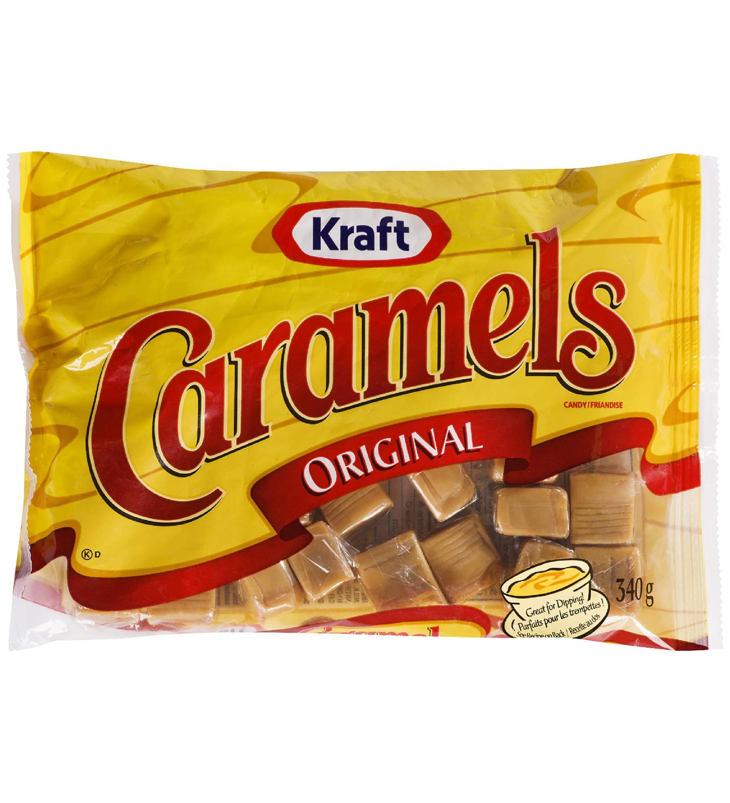 Kraft Caramels Individually Wrapped Candy 340g (Pack of 12) - Buy Online on GoSupps.com