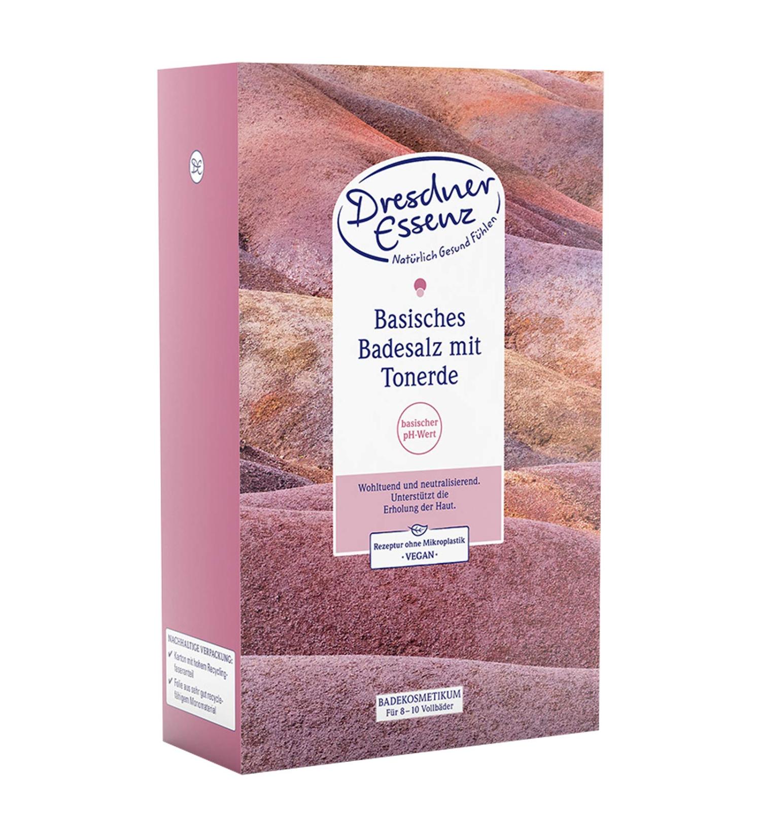 Dresdner Essence Bath Alkaline Bath Salt with Clay 500 g Salt Bath