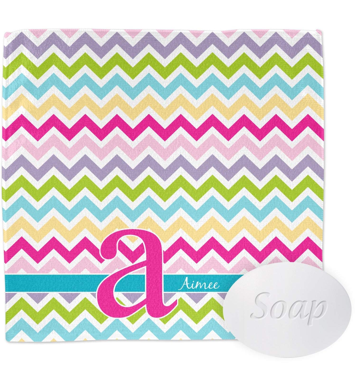 Personalized Colorful Chevron Washcloth | YouCustomizeIt - Customizable & Unique Gifts for Everyone - Buy Online on GoSupps.com