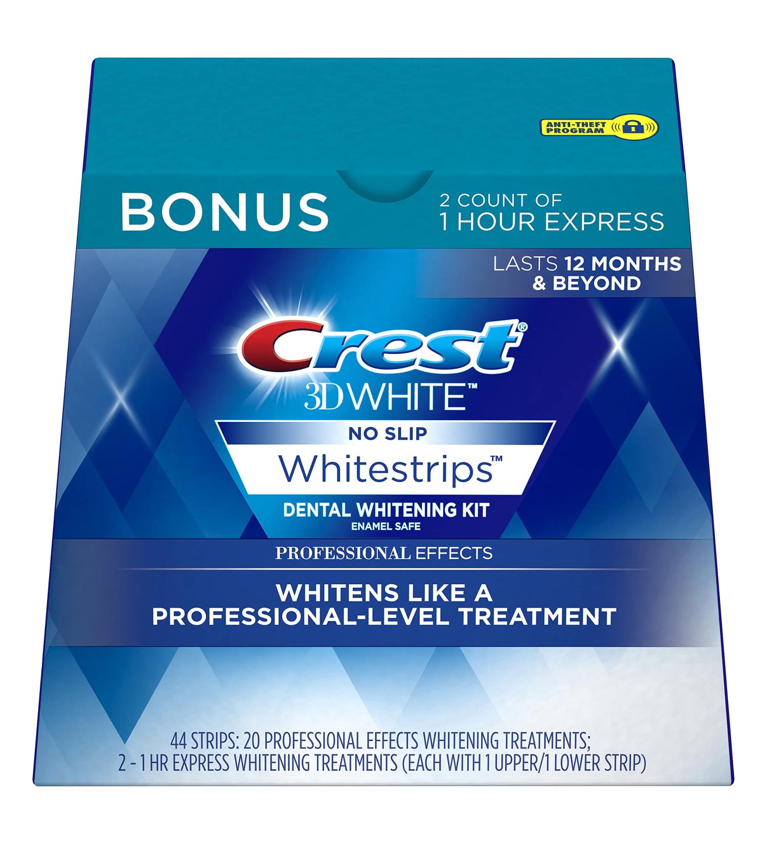 Crest 3D Whitestrips Professional Effects - 44 Strips (22 Count Pack) - Buy Online on GoSupps.com