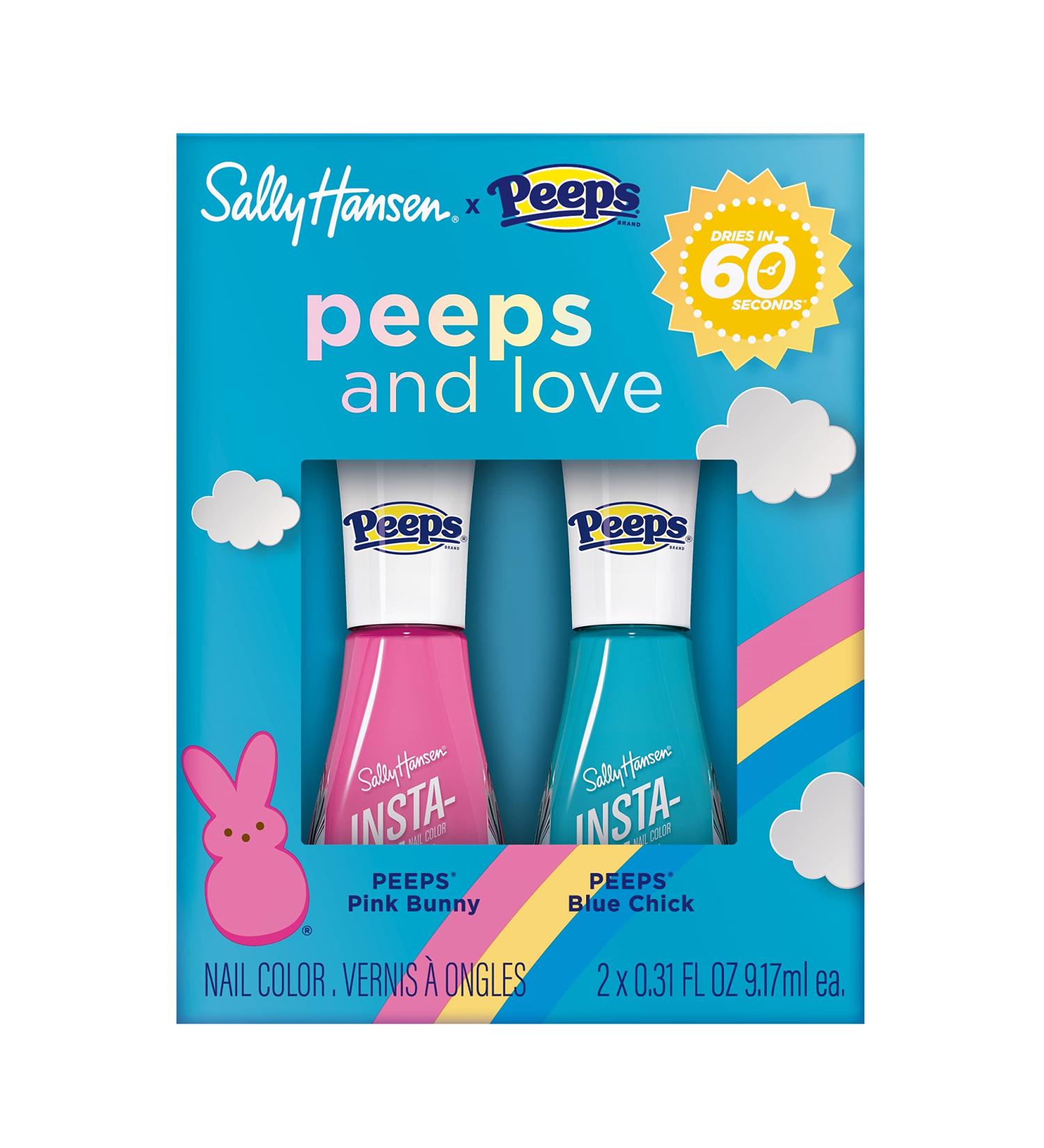Sally Hansen Insta-Dri x PEEPS Nail Polish Collection - PEEPS & Love Duo Pack 0.31 fl oz - Buy Online on GoSupps.com