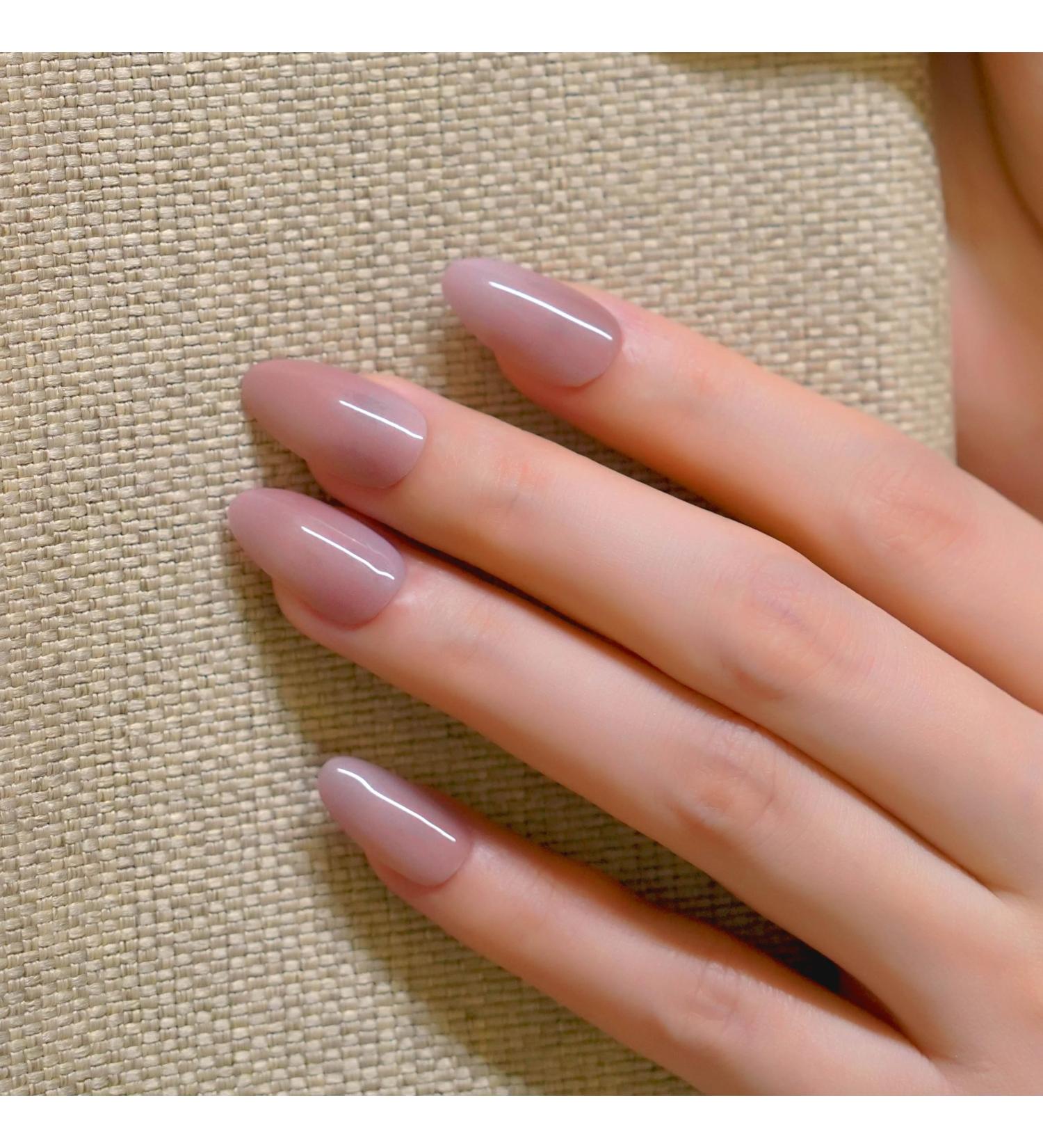 DANNI & TONI 28 Semi-Cured Nail Wraps - Salon-Quality Iced Latte Gel Nail Stickers Set - Buy Online on GoSupps.com