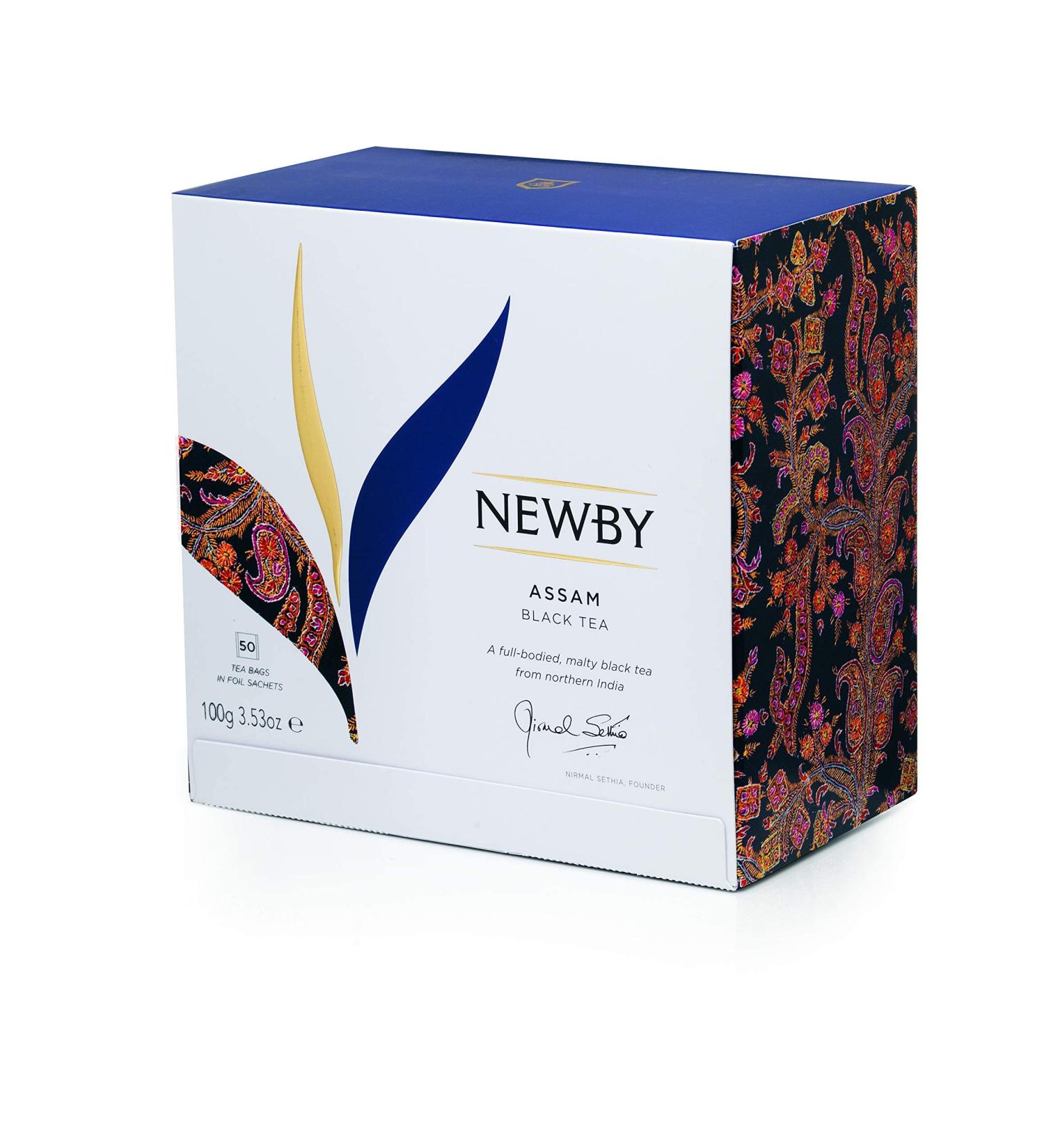 Newby Teas Assam 50 Teabags - Buy Online on GoSupps.com