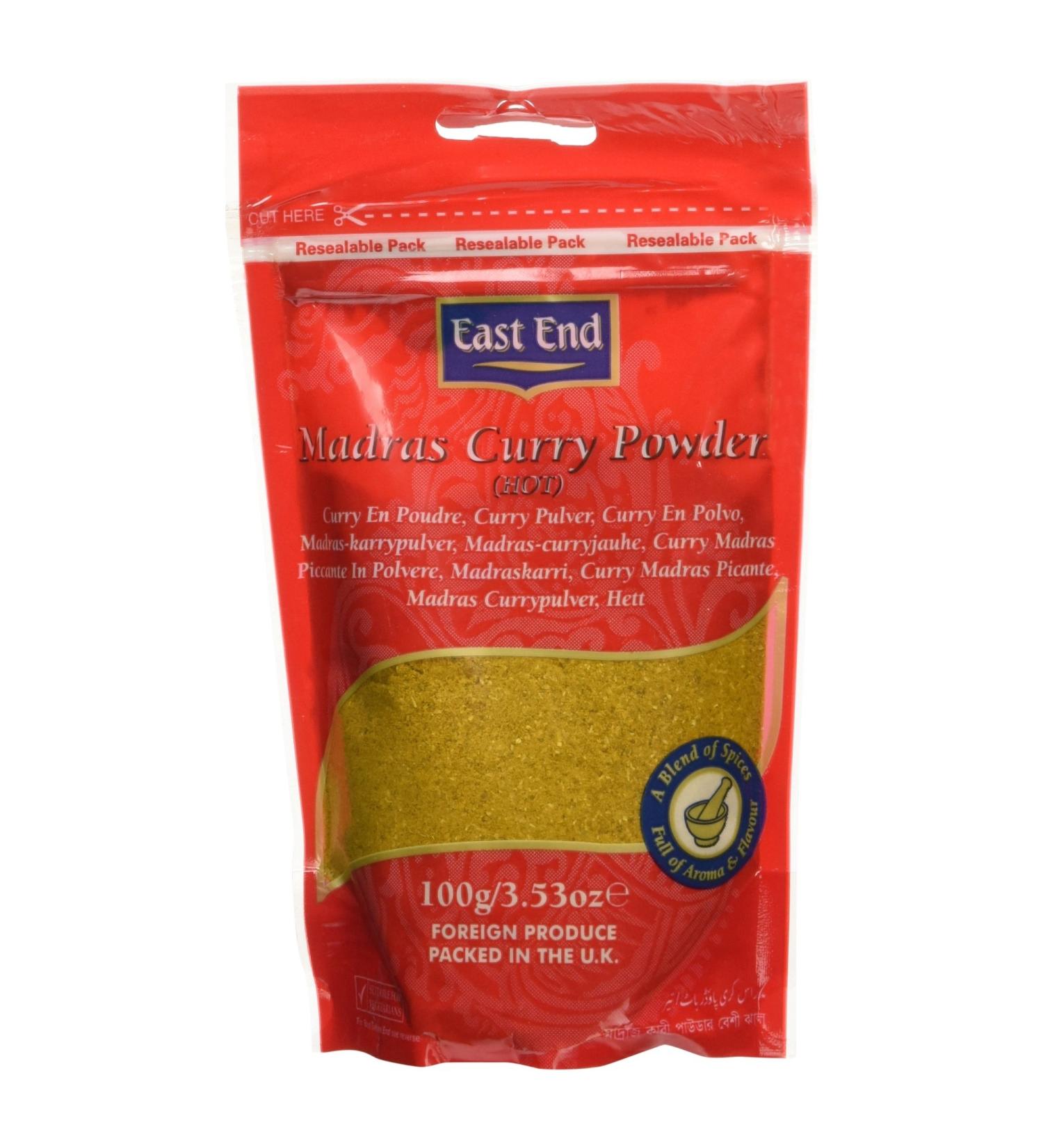 East End Madras Hot Curry Powder 100g - Buy Online on GoSupps.com