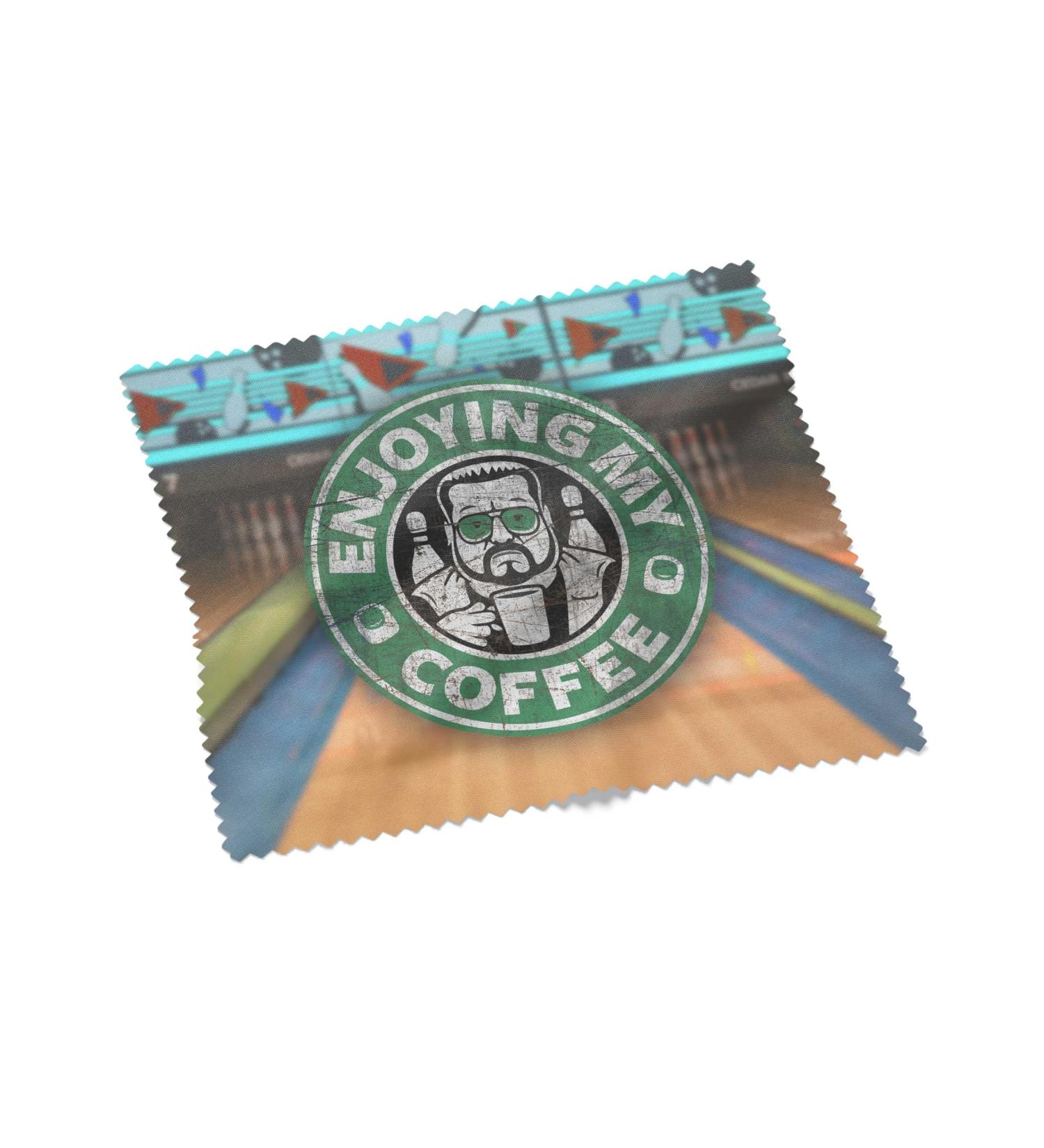 Urban Backwoods Walter Sobchak Coffee Microfiber Cloth Glasses Cleaning Cloth