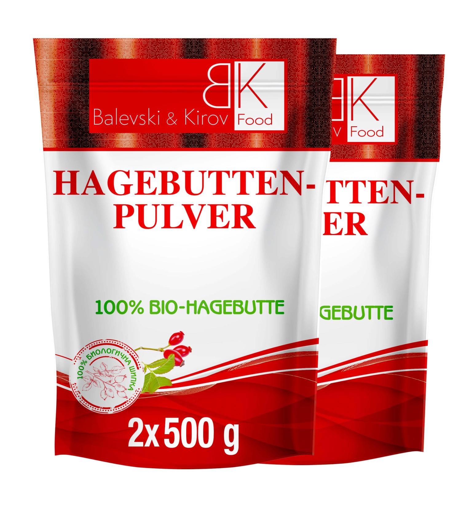 100% Organic Bio-Rosehip Powder - Gluten-Free Vitamin C & Omega Fatty Acids | Joint Bone & Immune Support | 1 kg Pack for Golden Milk & Rosehip Tea - Buy Online on GoSupps.com