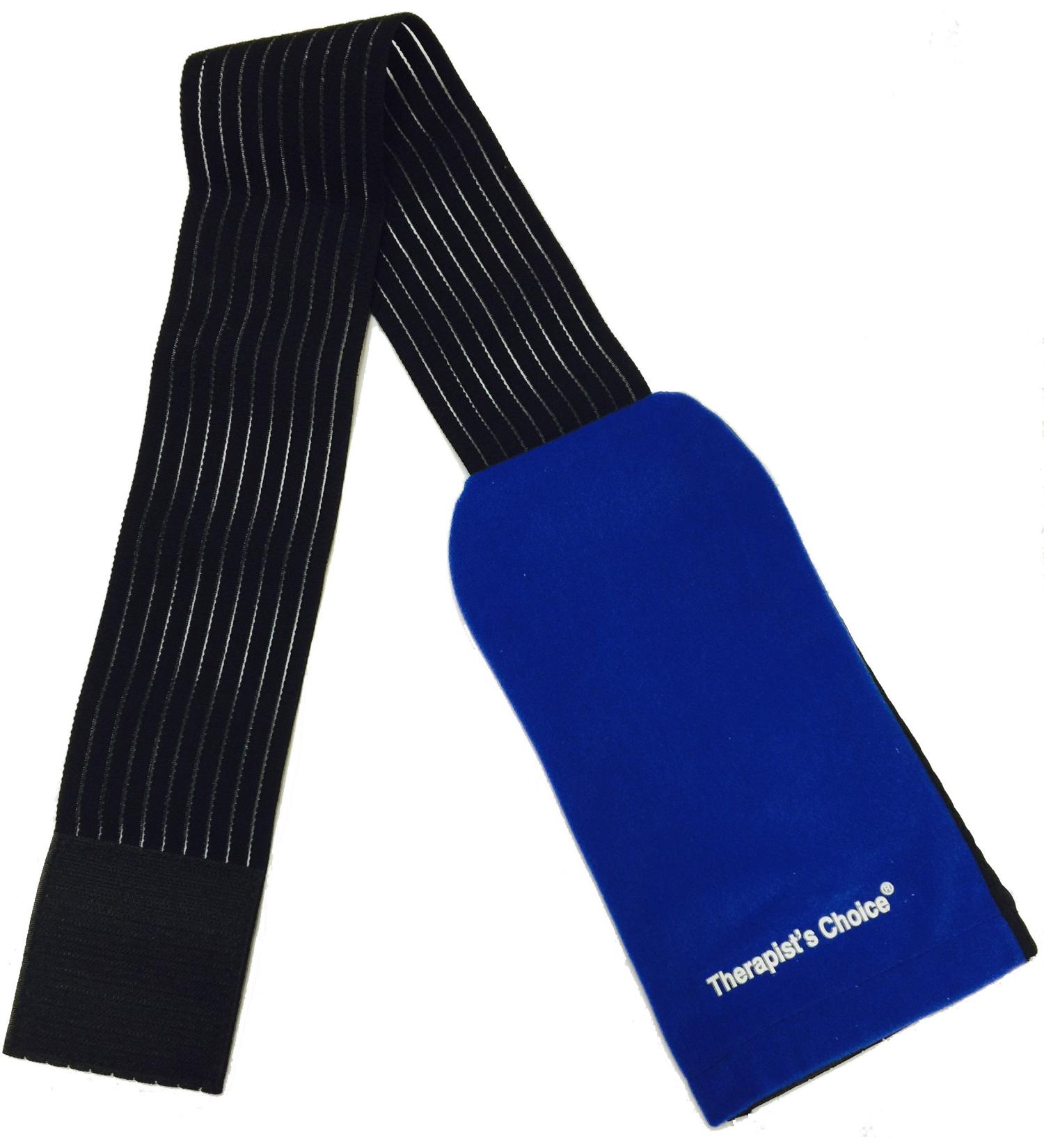 Therapist's Choice Ice Wrap/Cold Wrap can Hold Any ice and Gel Pack up to 5 x 10 inches - Ice Pack NOT Included