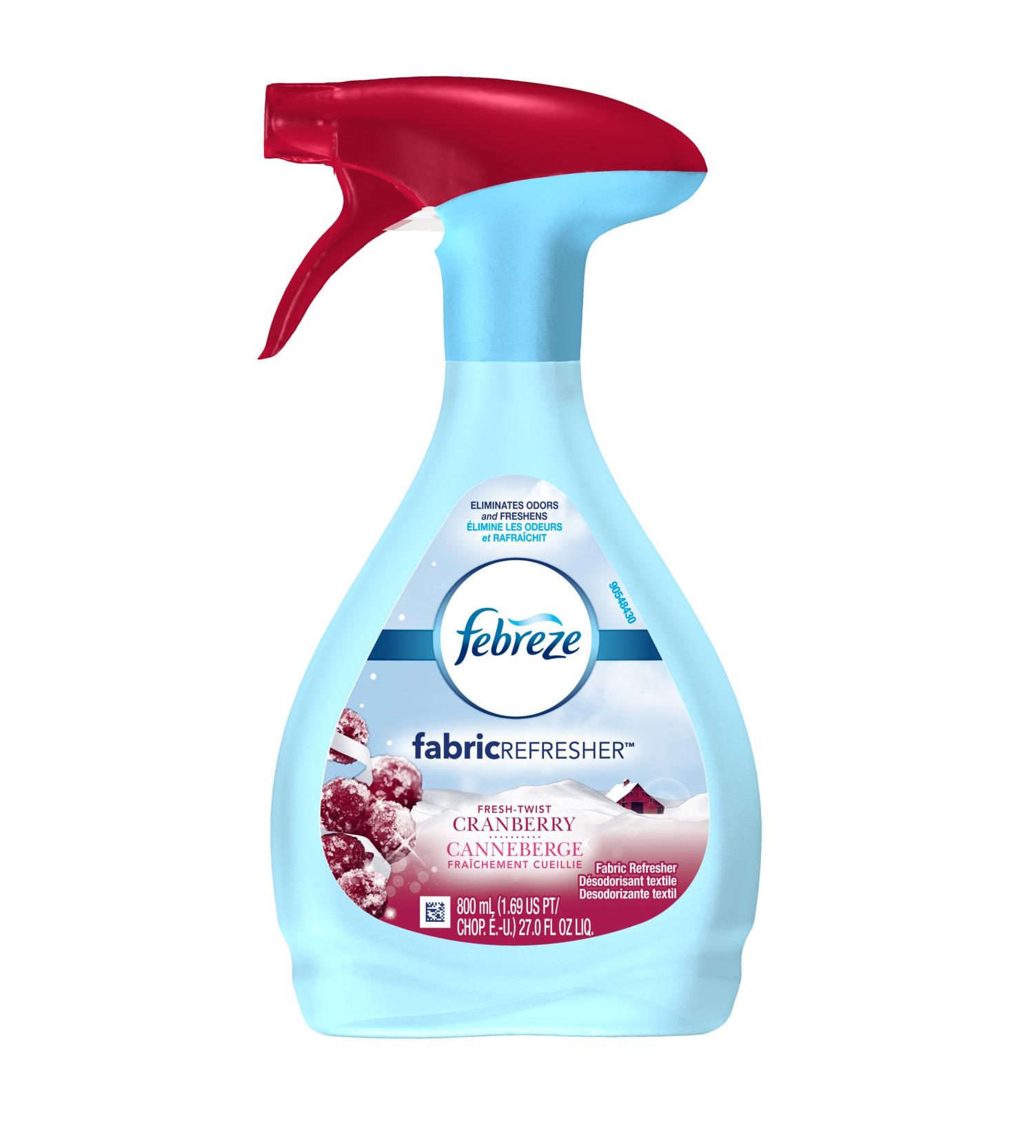 Febreze Fabric Refresher Fresh Twist Cranberry Air Freshener 1 Count 800ml - Buy Online on GoSupps.com