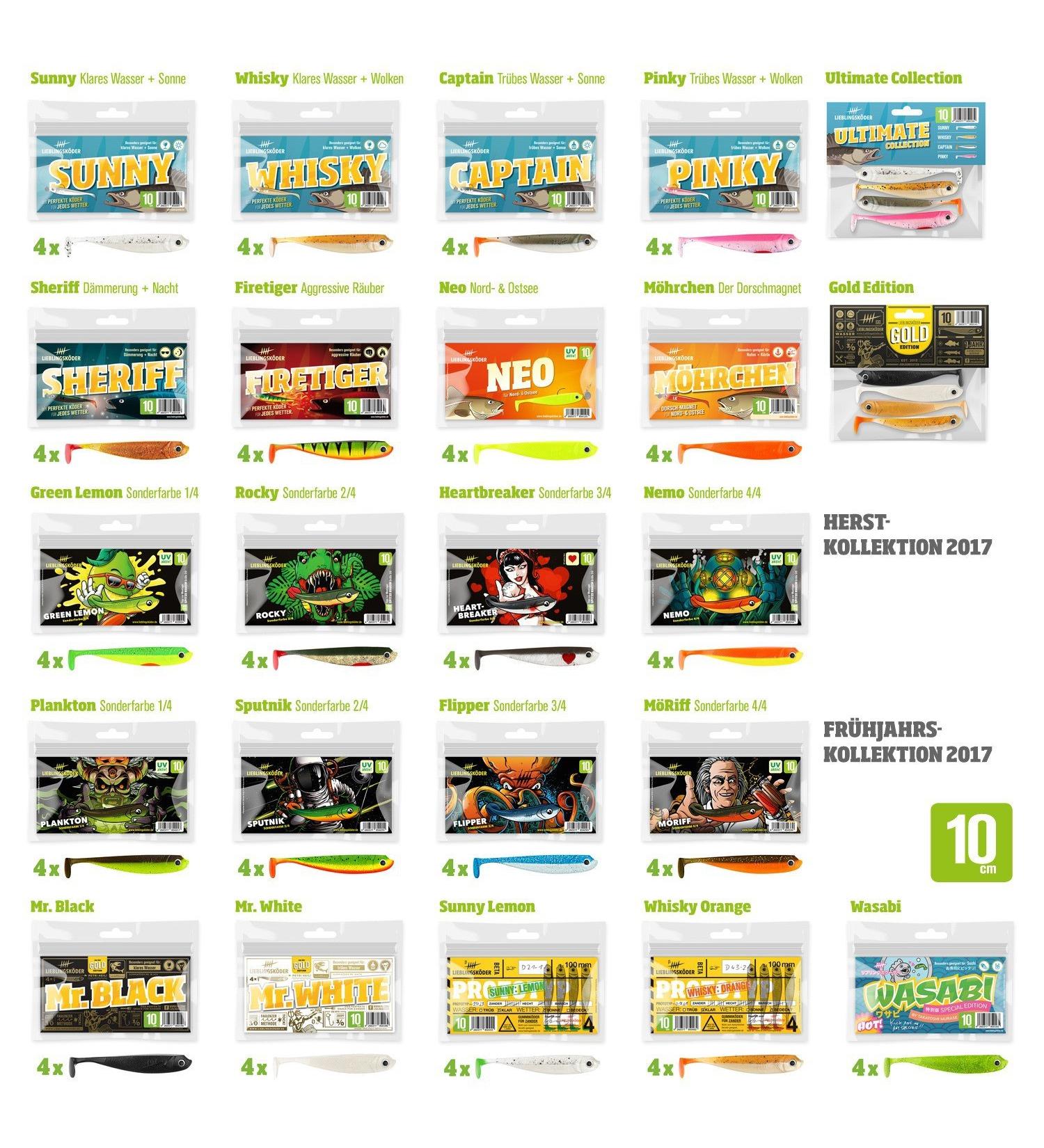 4 Best Rubber Fish Baits for Zander Fishing - 10 cm Firetiger | International Shipping Available - Buy Online on GoSupps.com