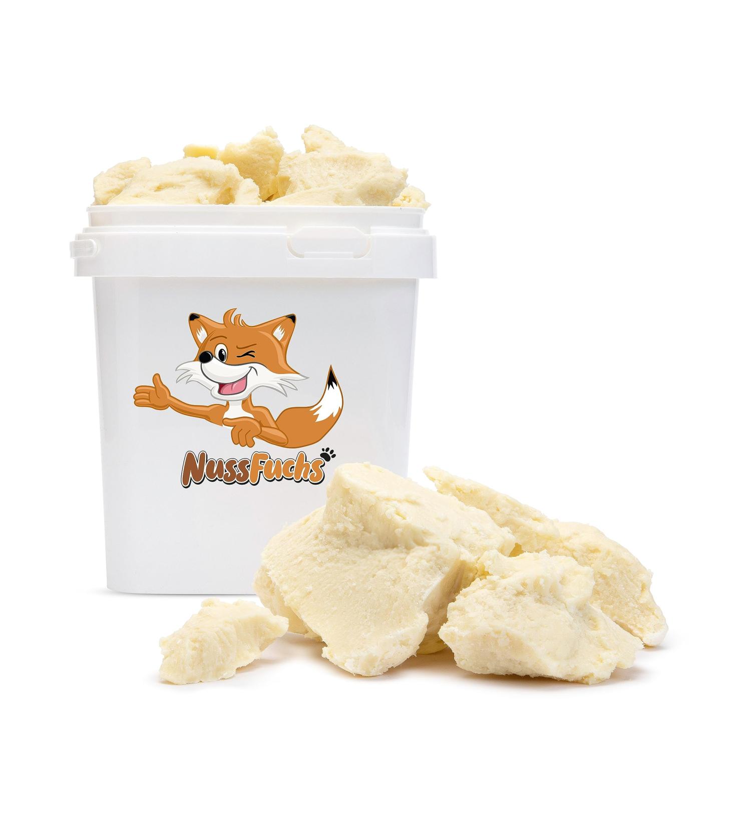 Organic Shea Butter 500g - Natural Skin & Hair Moisture Care | Ueet Nussfuchs - Premium African Shea Butter - Buy Online on GoSupps.com