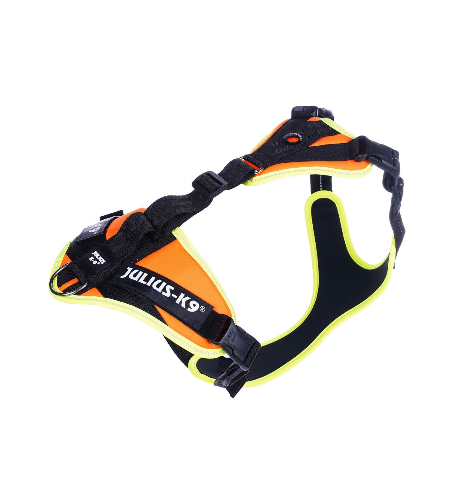 Buy Julius-K9 Mantrailing & Outdoor Dog Harness - Size M UV Orange with Neon Edge | International Shipping Available - Buy Online on GoSupps.com