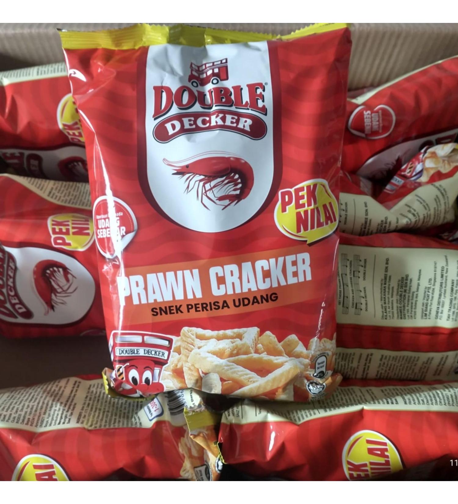 Prawn Cracker Snek Perisa Udang Pack of 8 80g Each Halal Expiry: 8th September 2024
