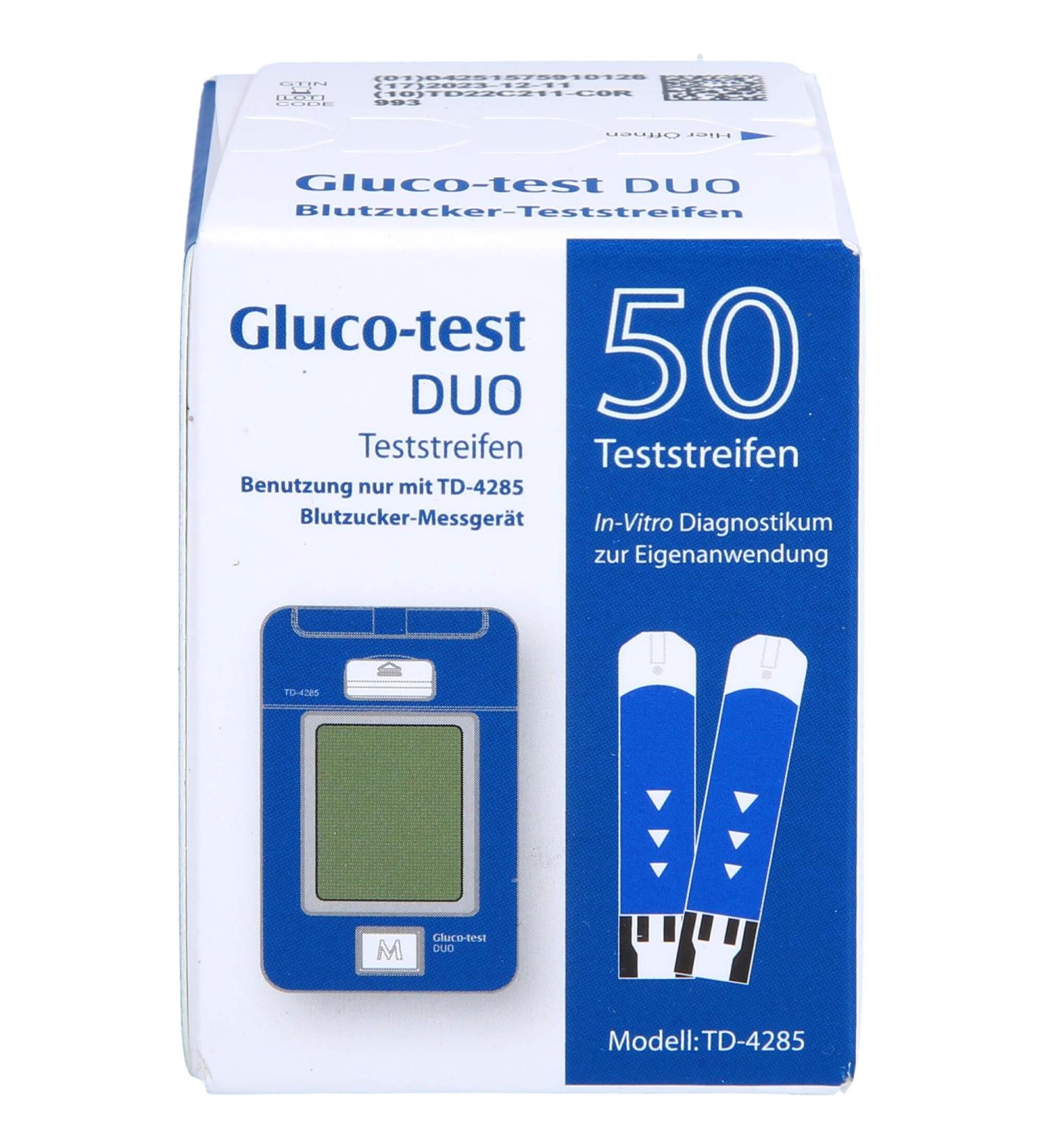 Buy Gluco Test Duo Test Strips - Fast International Shipping & Best Prices - Buy Online on GoSupps.com