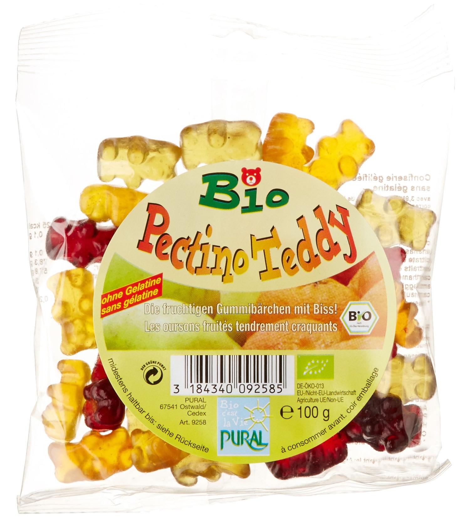 Pural Pectino Organic Gelatin Free Sweets 100g - Buy Online on GoSupps.com