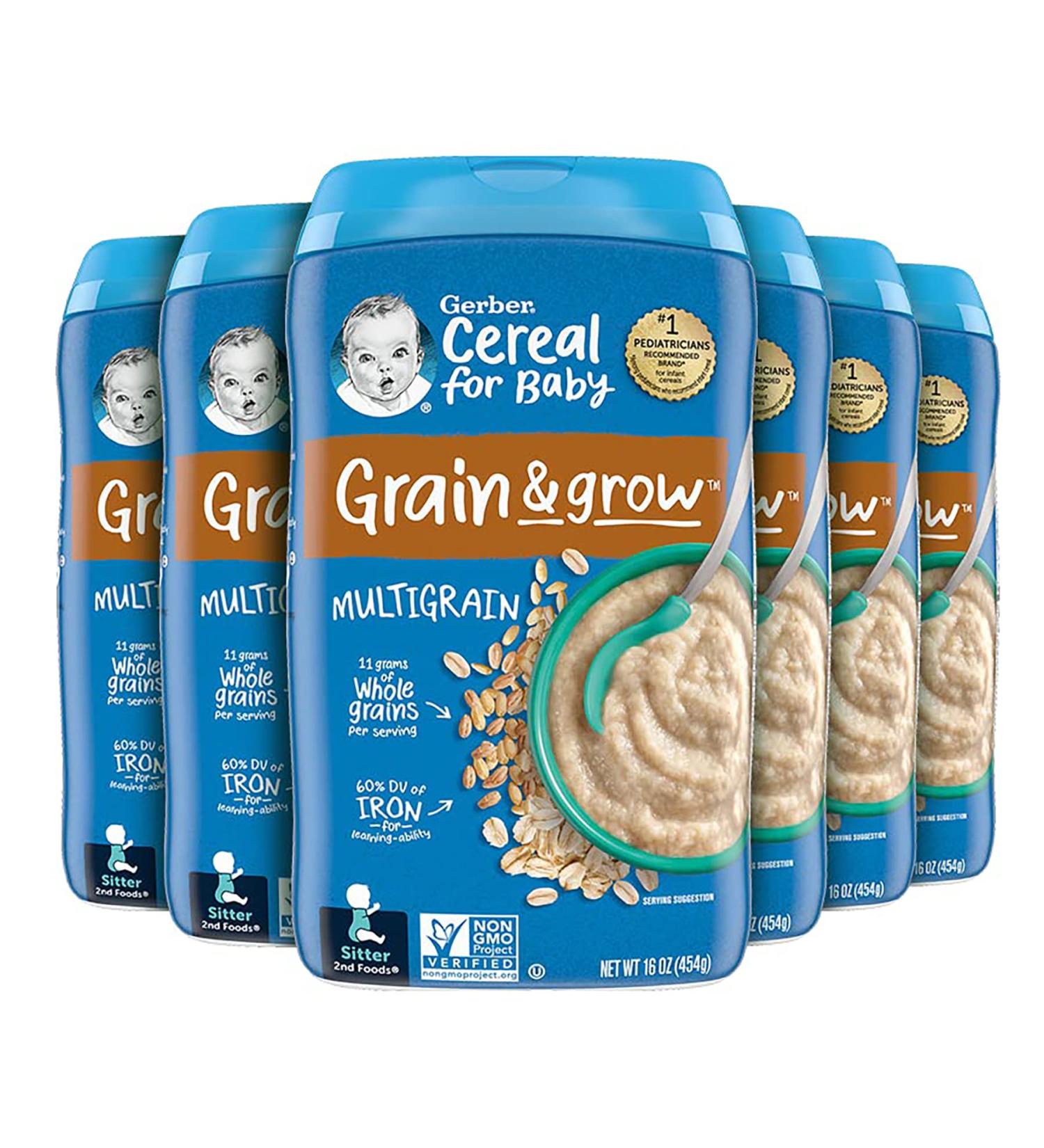Buy Gerber Multigrain Cereal 2nd Foods - 16 oz (454 g) | Nutritional Baby Food - Buy Online on GoSupps.com
