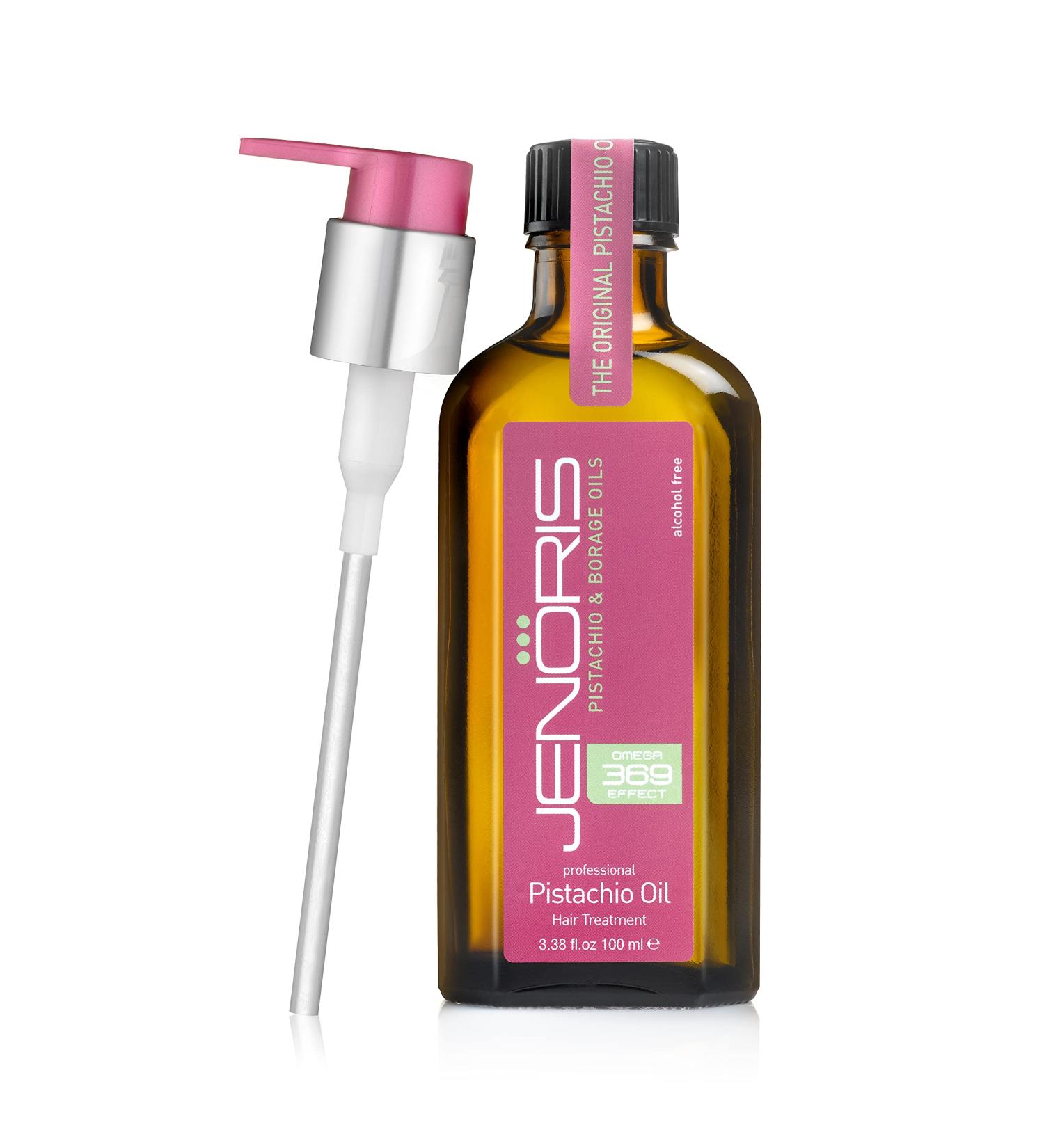 Jenoris Pistachio Oil Hair Treatment Best hair-care Products for Women And Men. Add a Touch Of Luxury To Your Hair-care Routine To Maintain Your Shine And Glow Even On The Go. (3.38 fl.oz) 3.38 Fl Oz (Pack of 1)