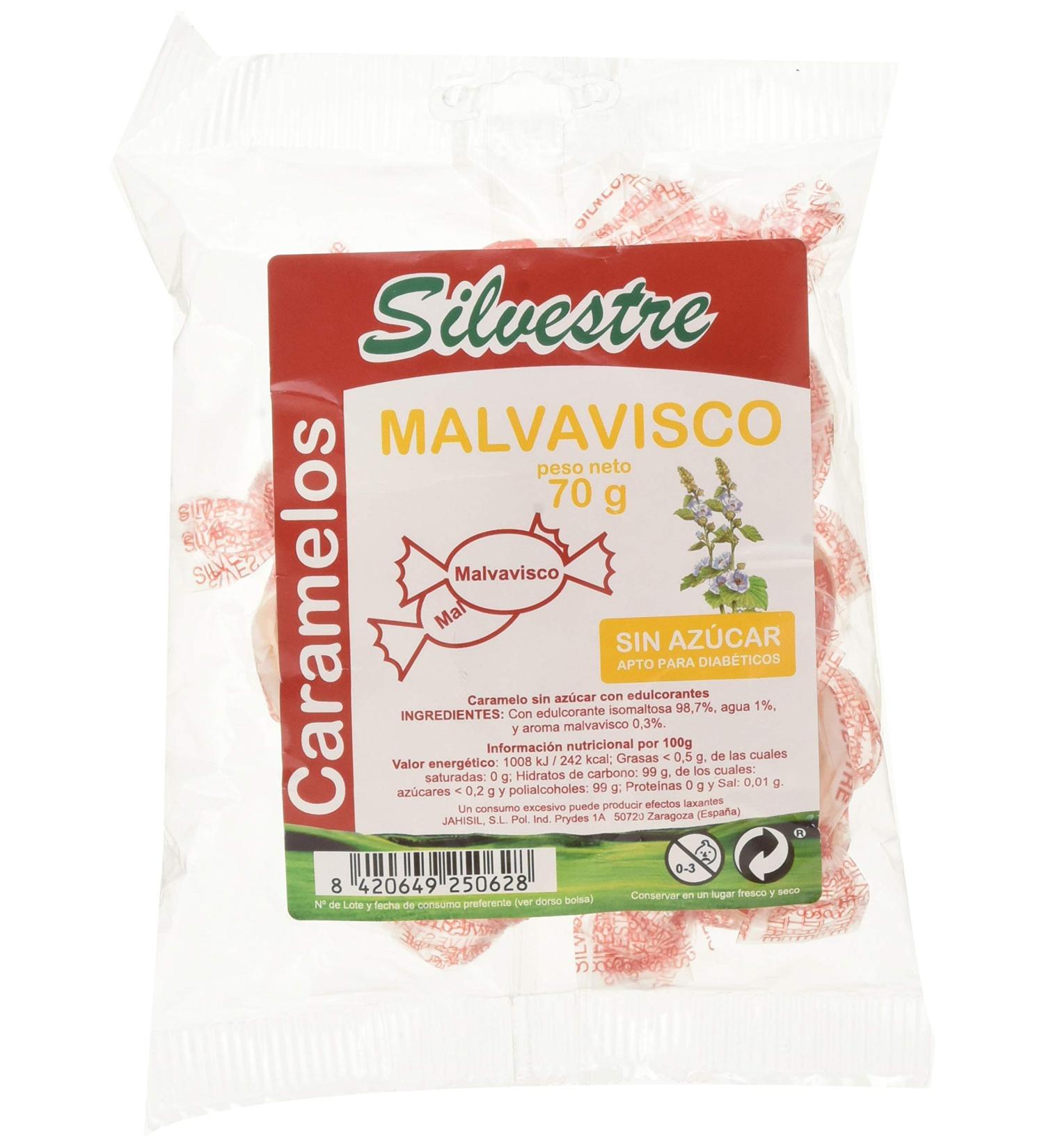 SILVESTRE CARAMELOS DE MALVAVISCO sin azucar is a specialized item intended for regular use It works nicely next to other solutions in the same category The weight is 70 g Z - Buy Online on GoSupps.com