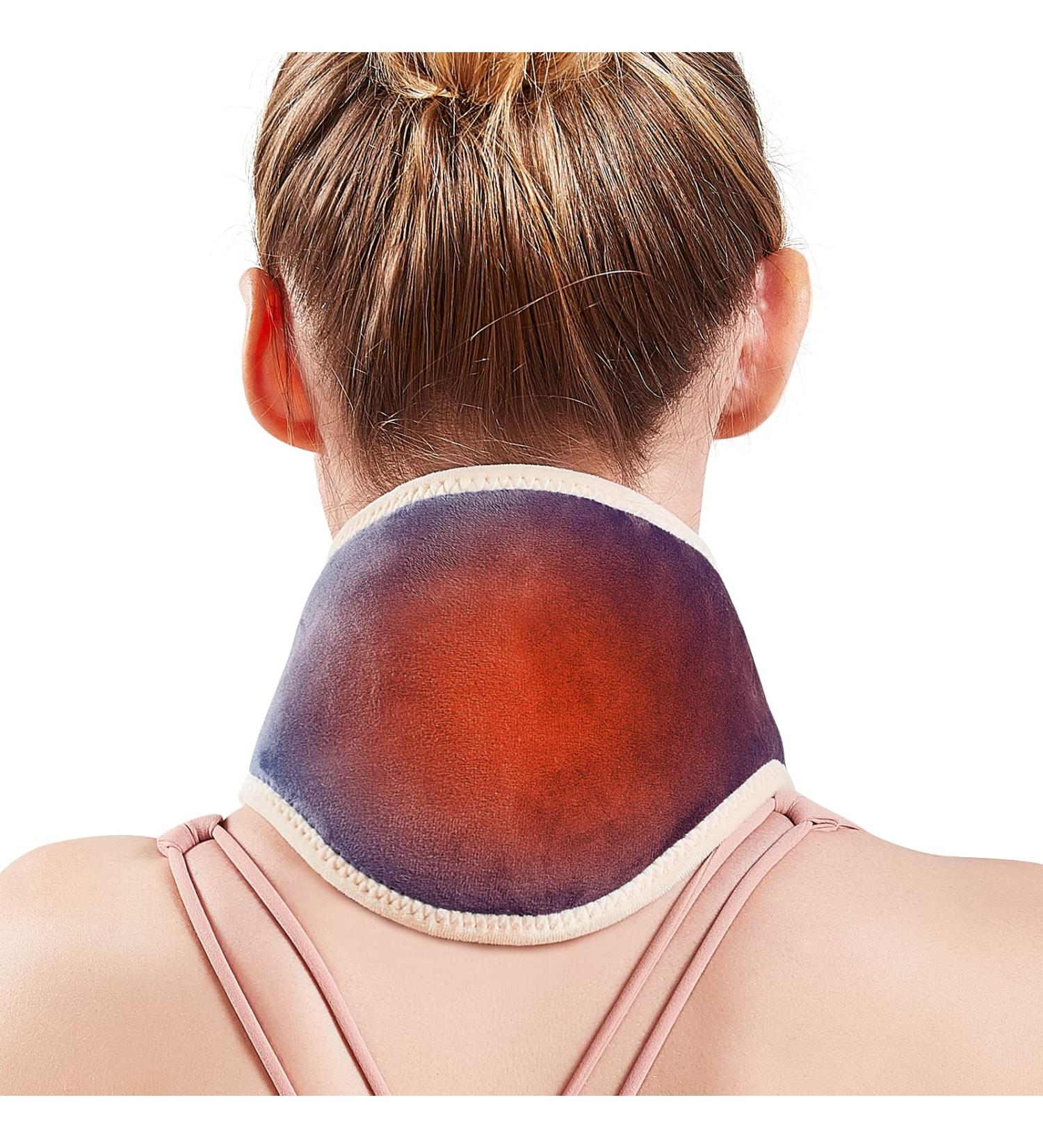 JOBYNA Portable Electric Heating Pad for Neck & Body Pain Relief - Fast-Heating Heat Therapy Warmer with Timer (Navy) - Buy Online on GoSupps.com
