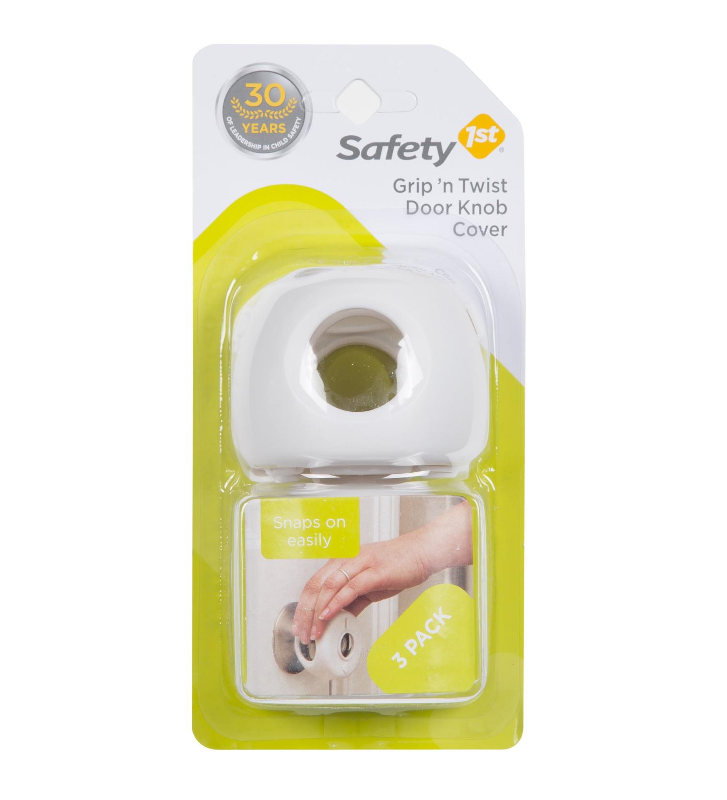 Safety 1st Grip N Twist Door Knob Covers 3 Pack - Childproofing Essential - Buy Online on GoSupps.com