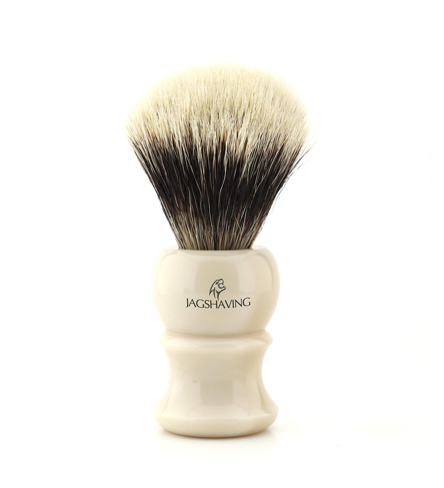 Jag Shaving Silvertip Badger Hair Shaving Brush for Men